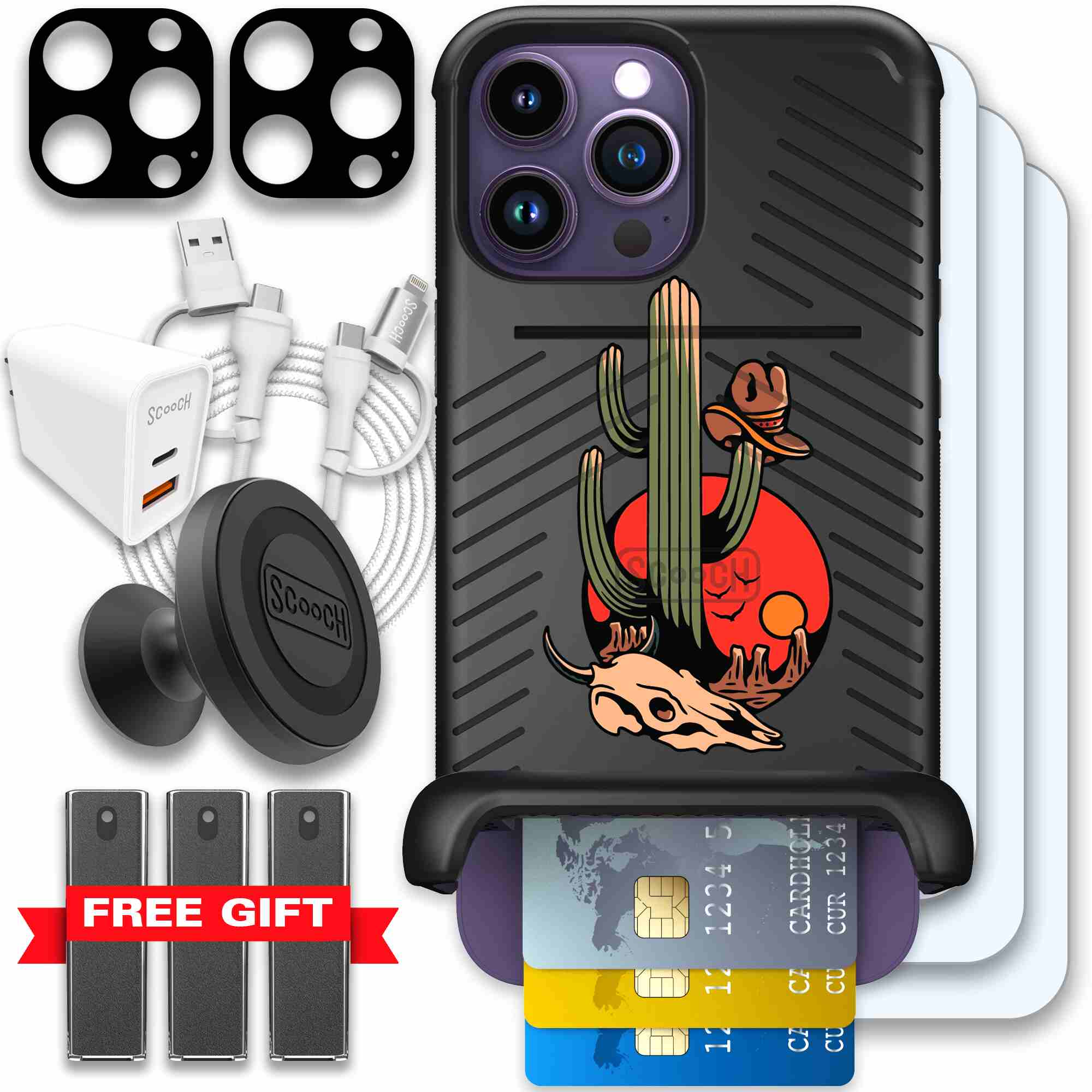 Cactus Flash | website | iPhone 14 Pro Max | Ultimate Bundle