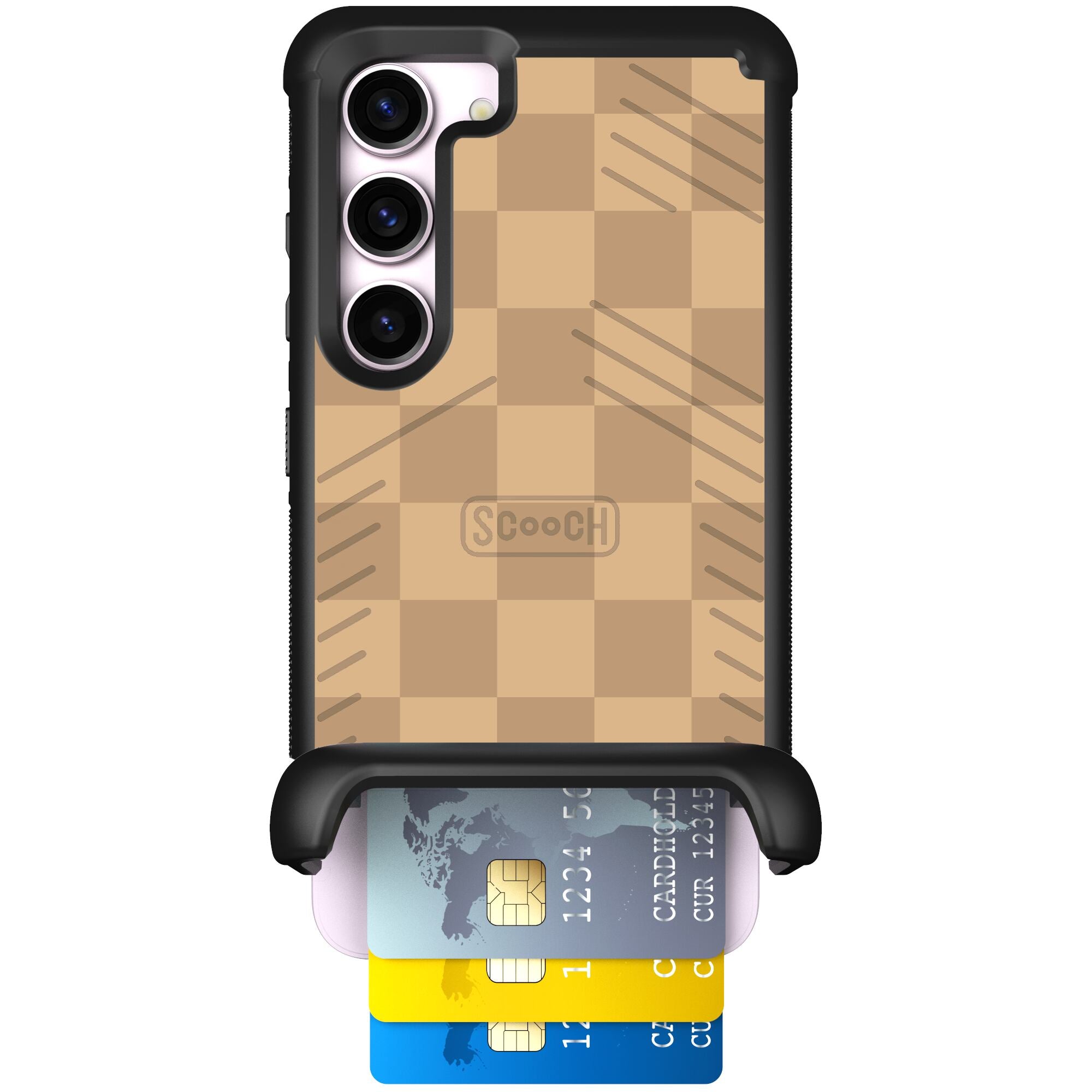 Checkered Beige | website | Galaxy S23 | Case