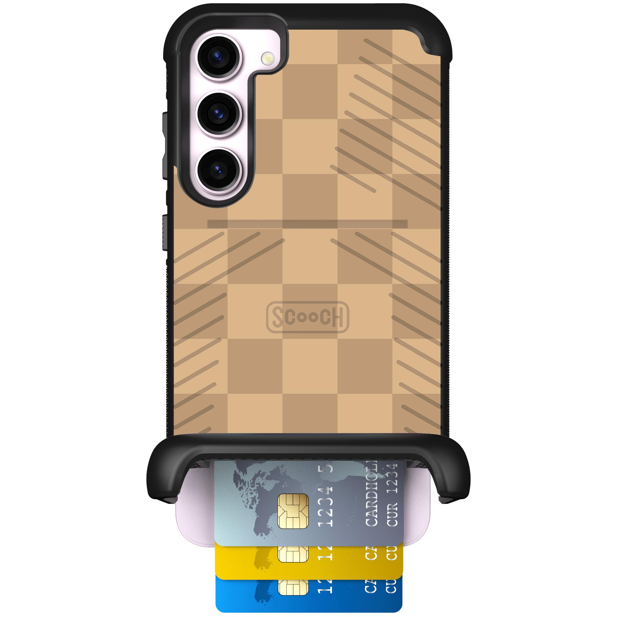 Checkered Beige | website | Galaxy S23+ | Case