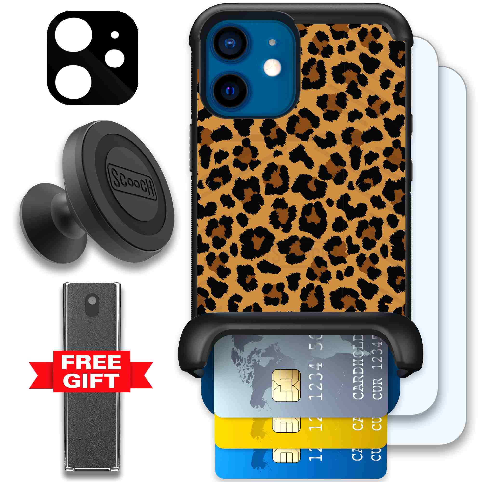 Fierce Feline | website | iPhone 12 mini | Defender Bundle