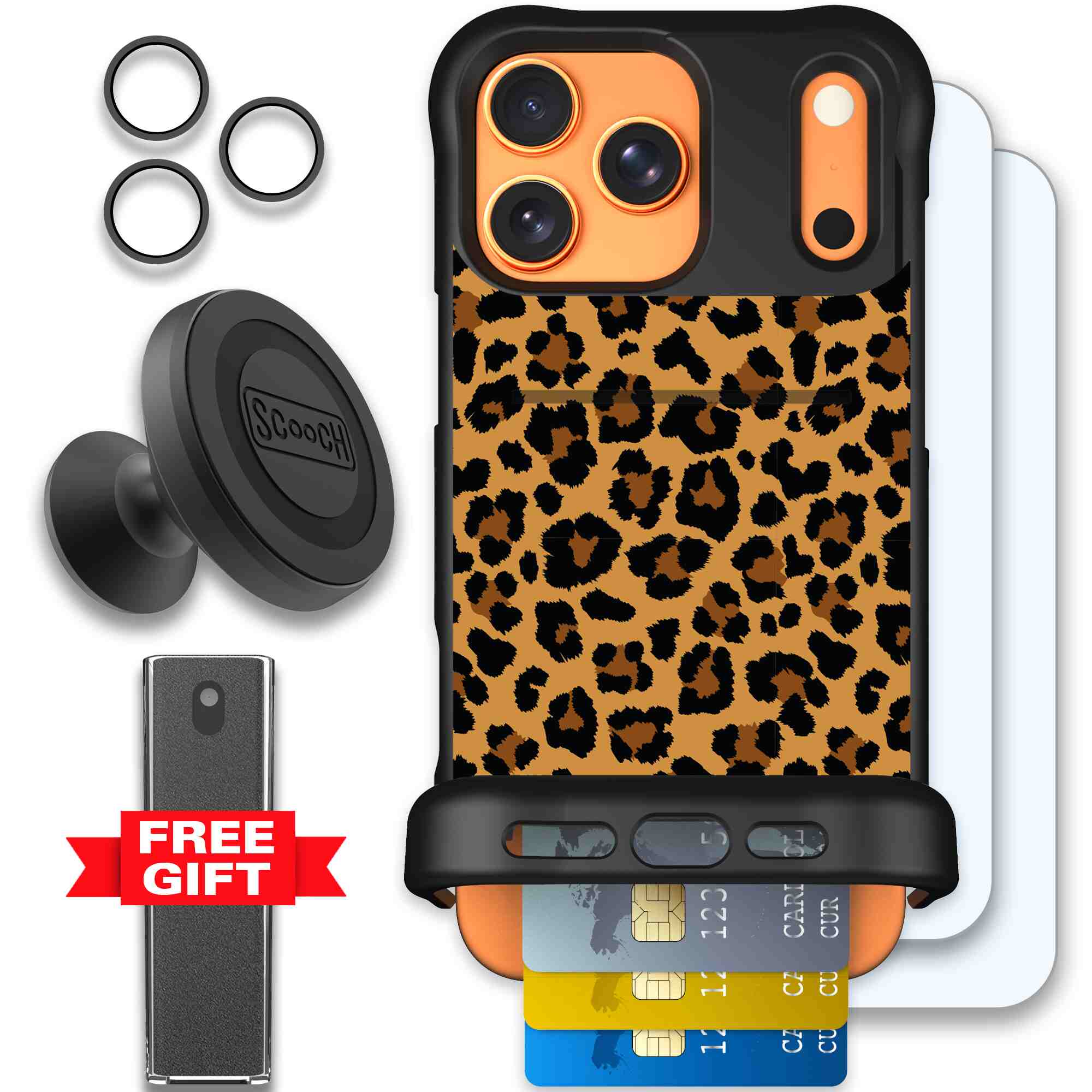 Fierce Feline | website | iPhone 17 Pro Max | Defender Bundle