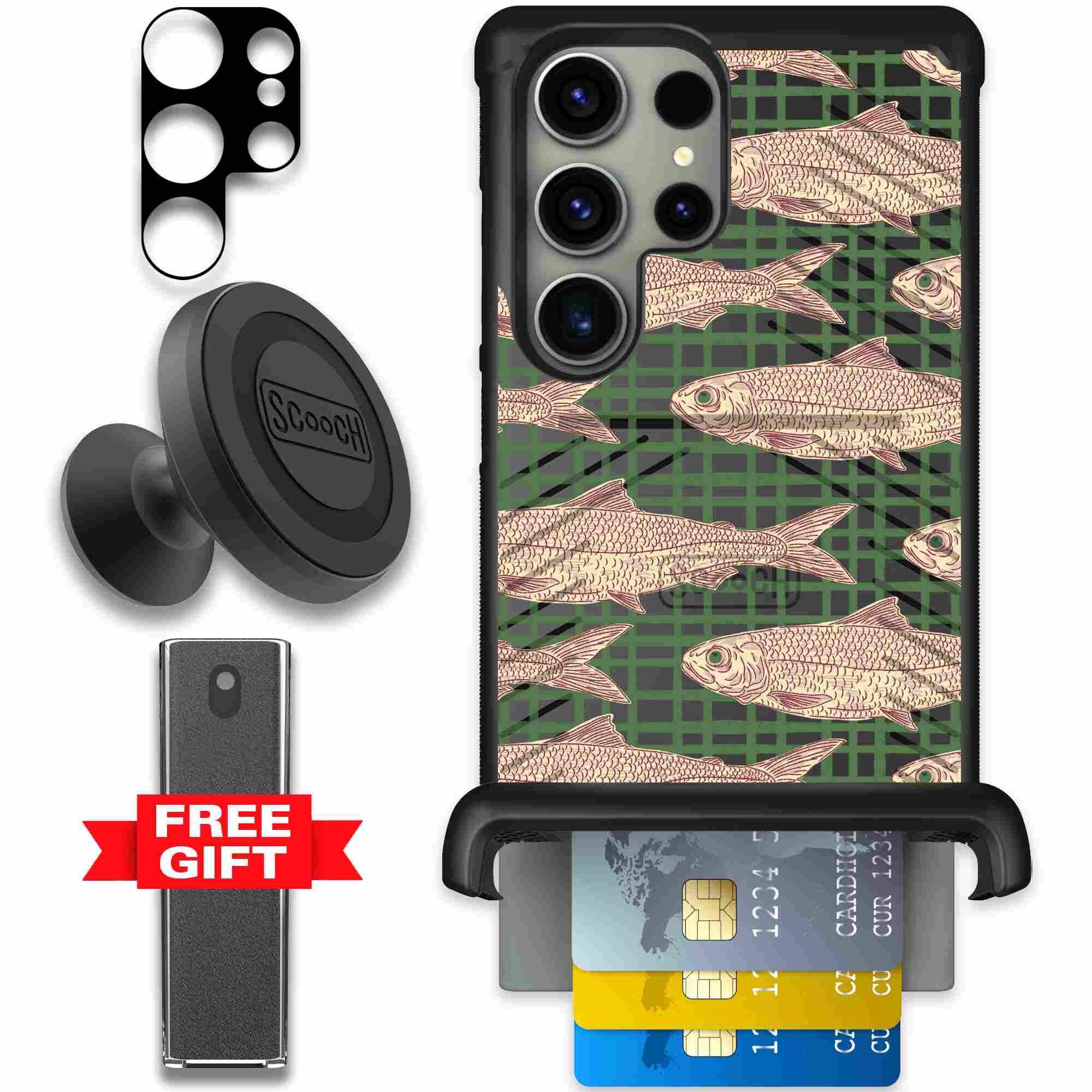 Fresh Catch | website | Galaxy S23 Ultra | Defender Bundle