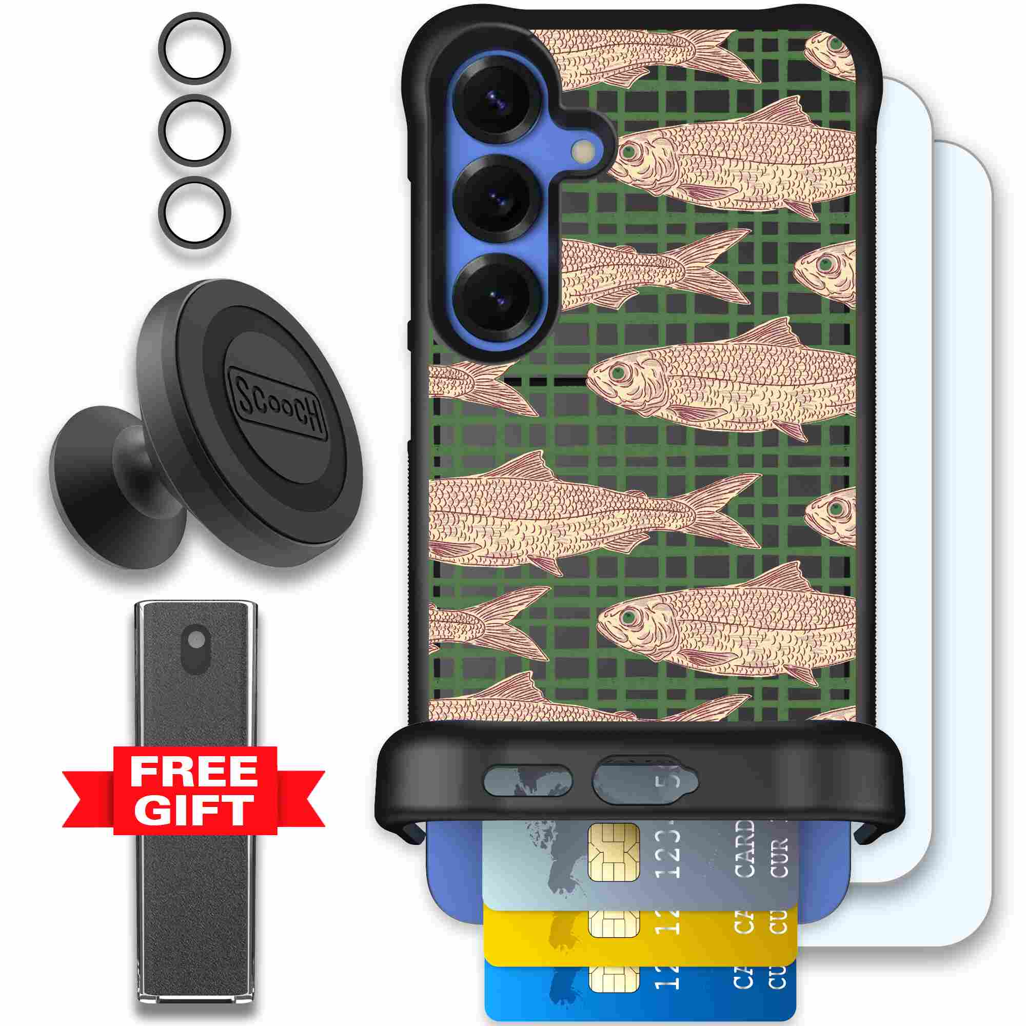 Fresh Catch | website | Galaxy S25+ | Defender Bundle