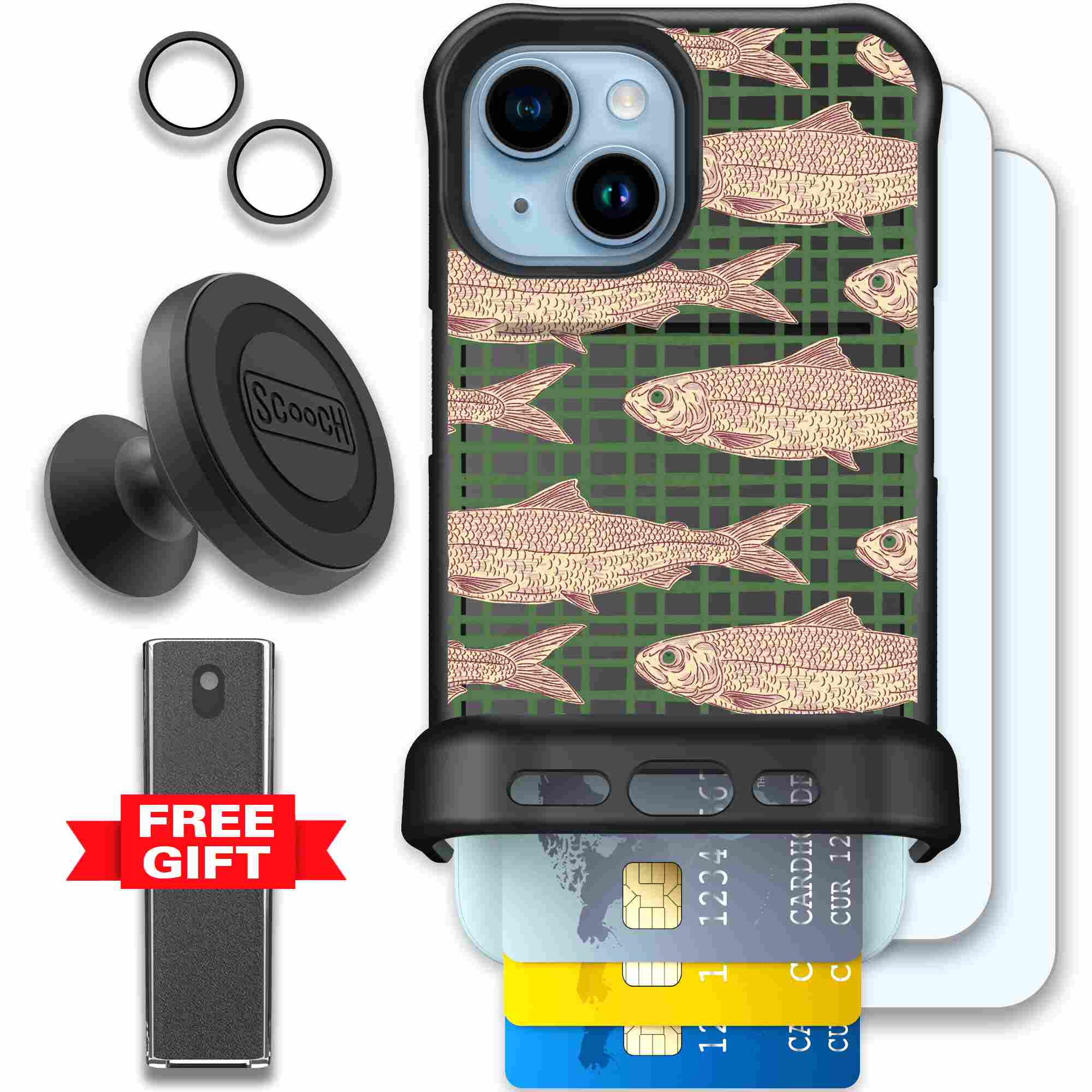 Fresh Catch | website | iPhone 15 | Defender Bundle