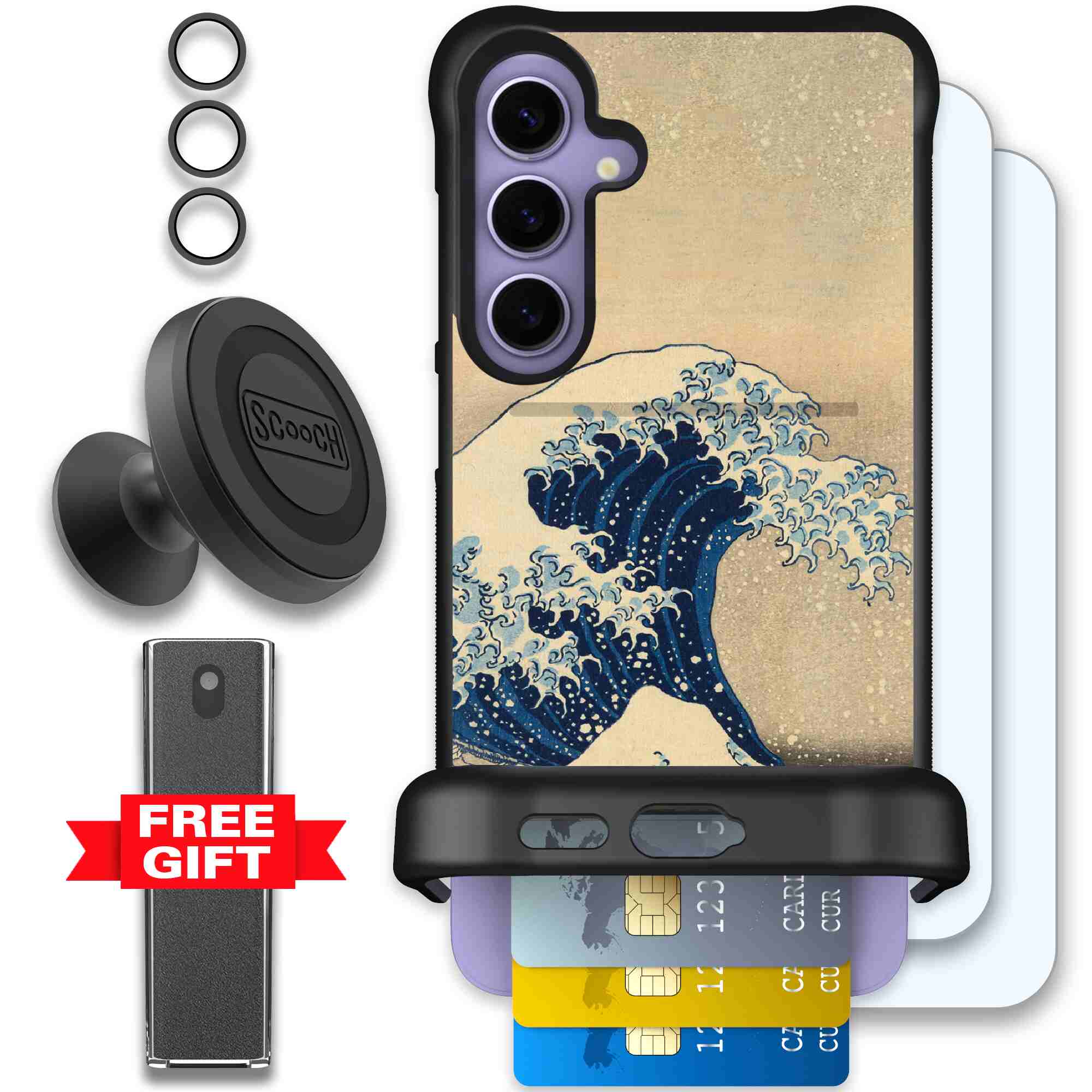Great Wave | website | Galaxy S24+ | Defender Bundle