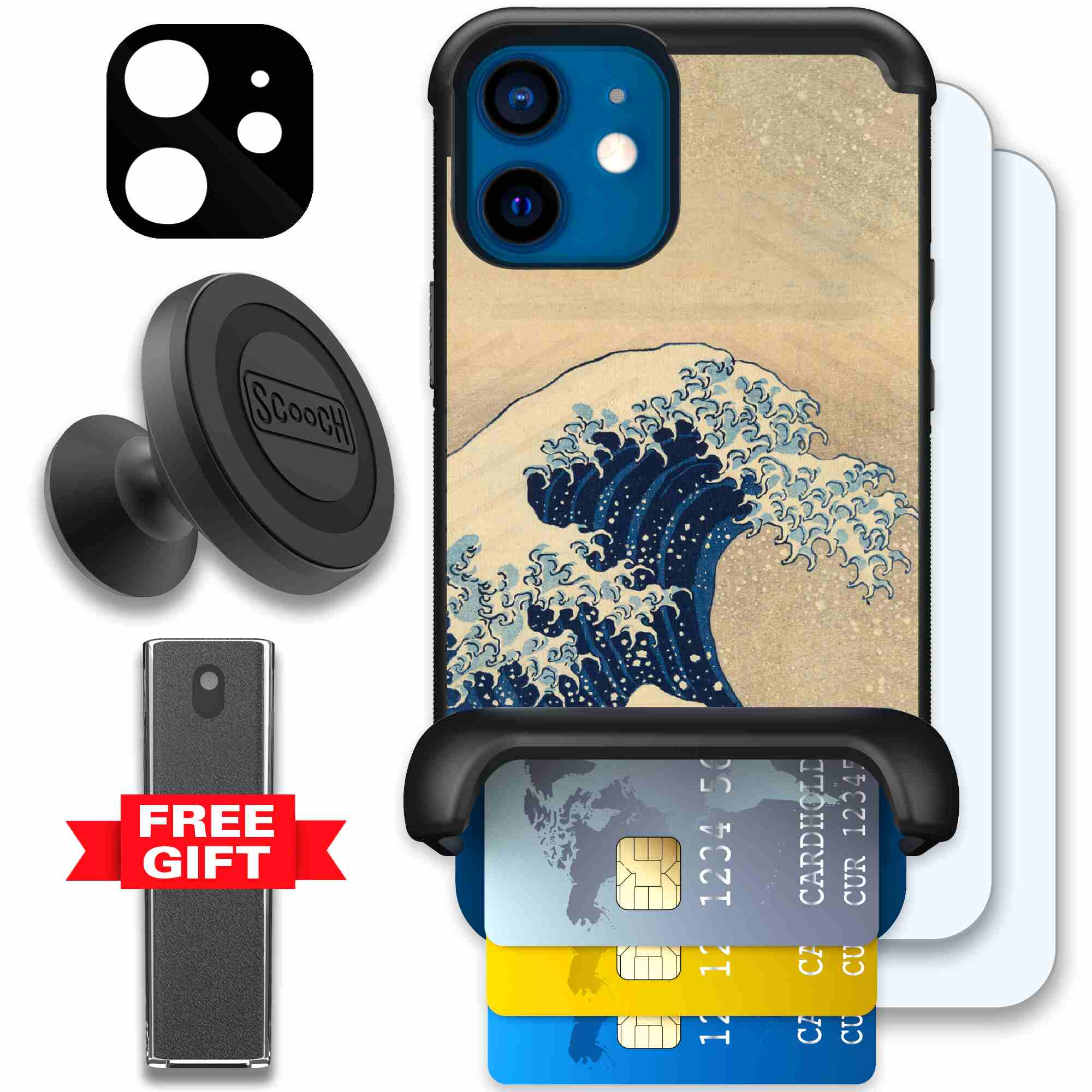 Great Wave | website | iPhone 12 mini | Defender Bundle