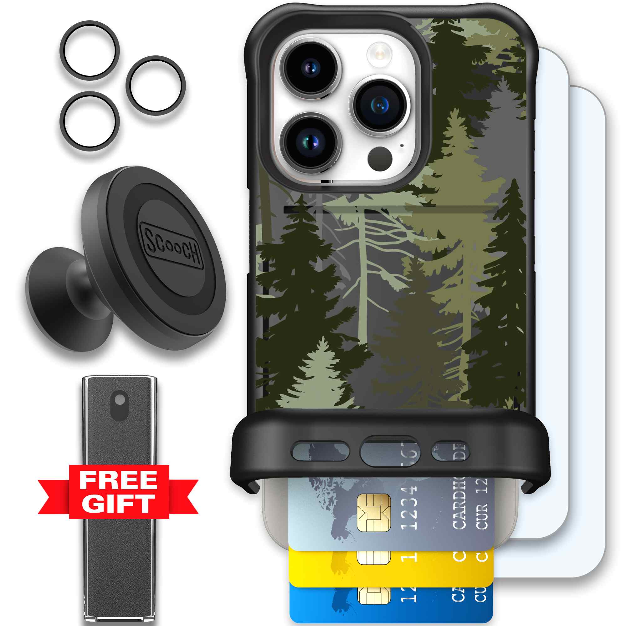 Hidden Pines | website | iPhone 15 Pro | Defender Bundle
