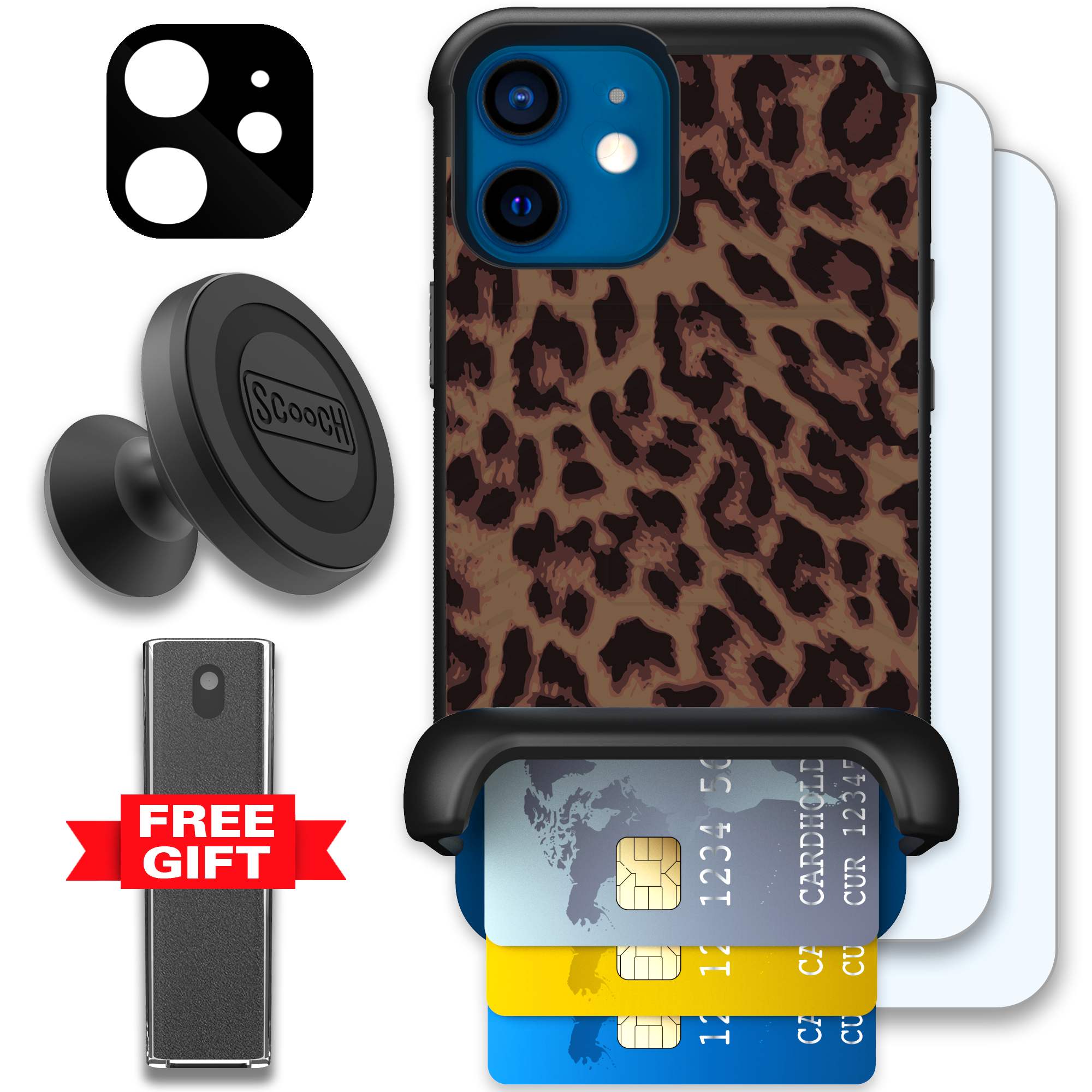 WMTE LUXELEOP iPhone 12 Mini Defender Bundle