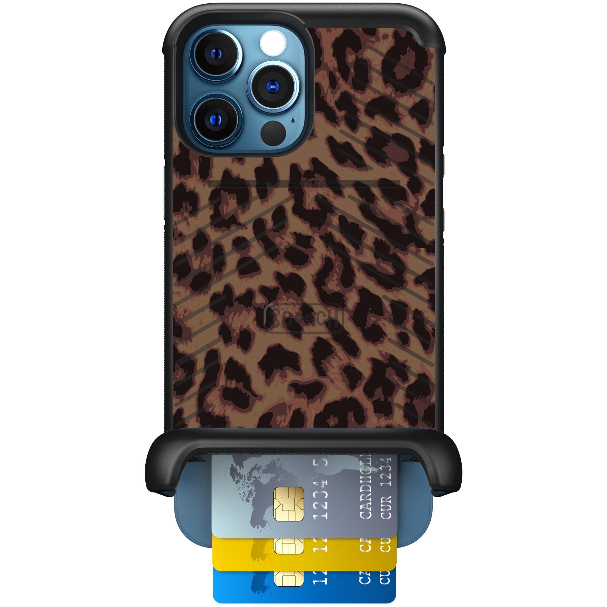 Wingmate - Luxe Leopard - iPhone 12 Pro Max