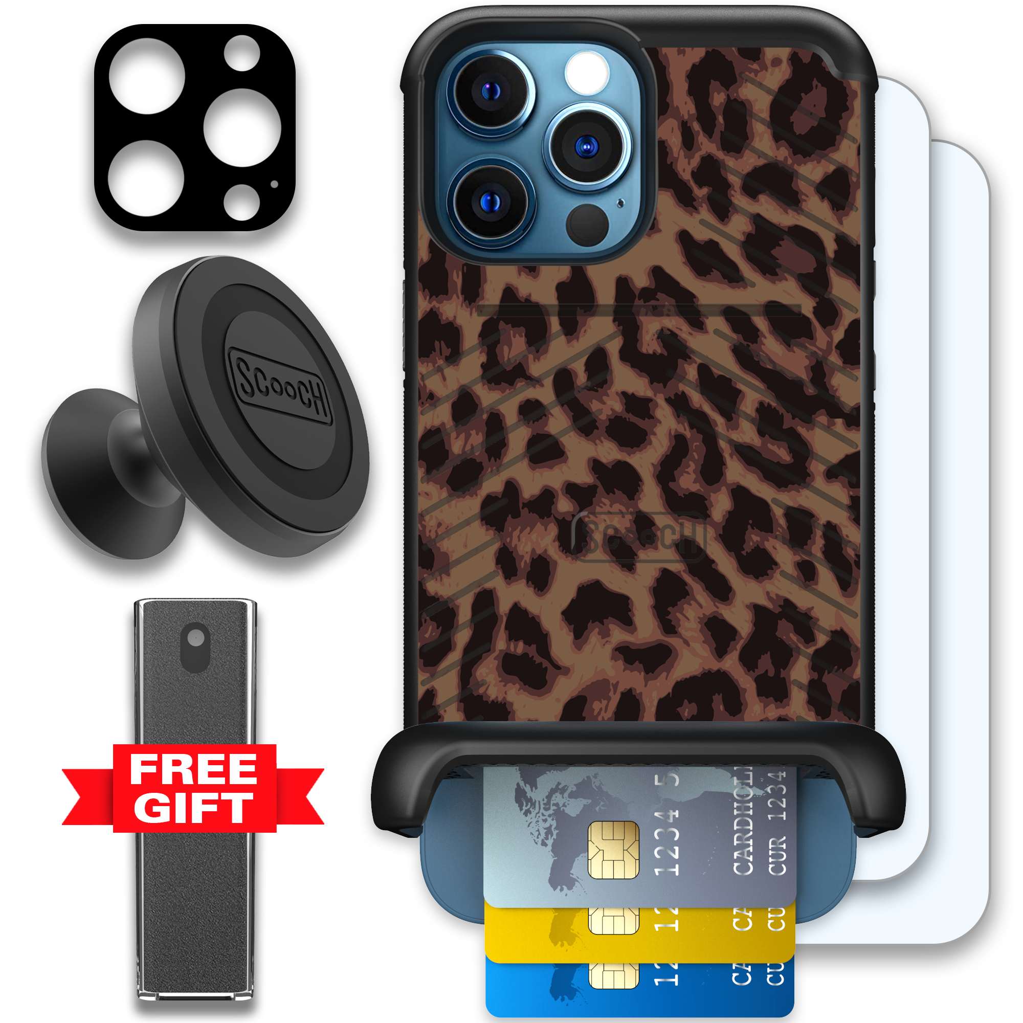 WMTE LUXELEOP iPhone 12 Pro Max Defender Bundle