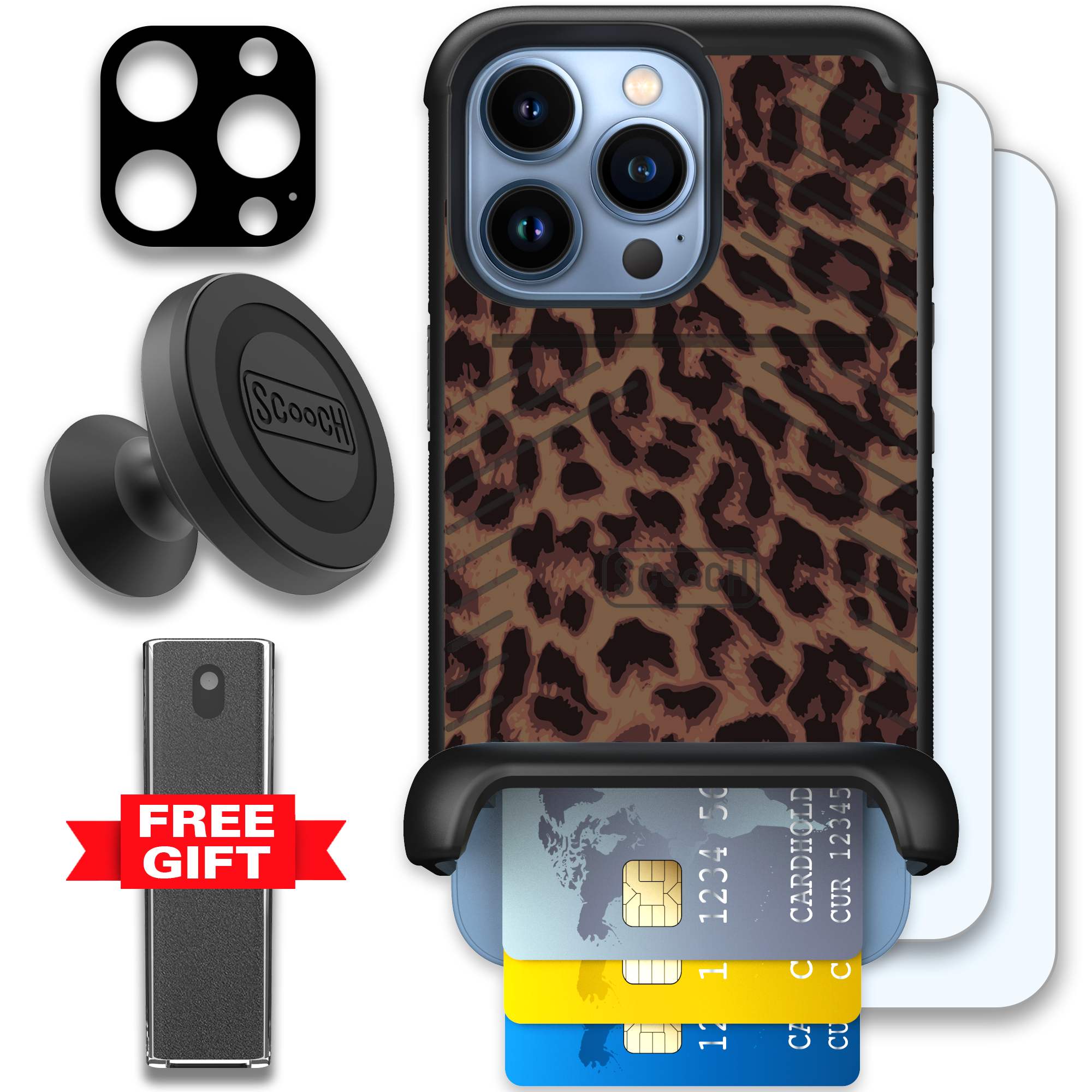 WMTE LUXELEOP iPhone 13 Pro Defender Bundle