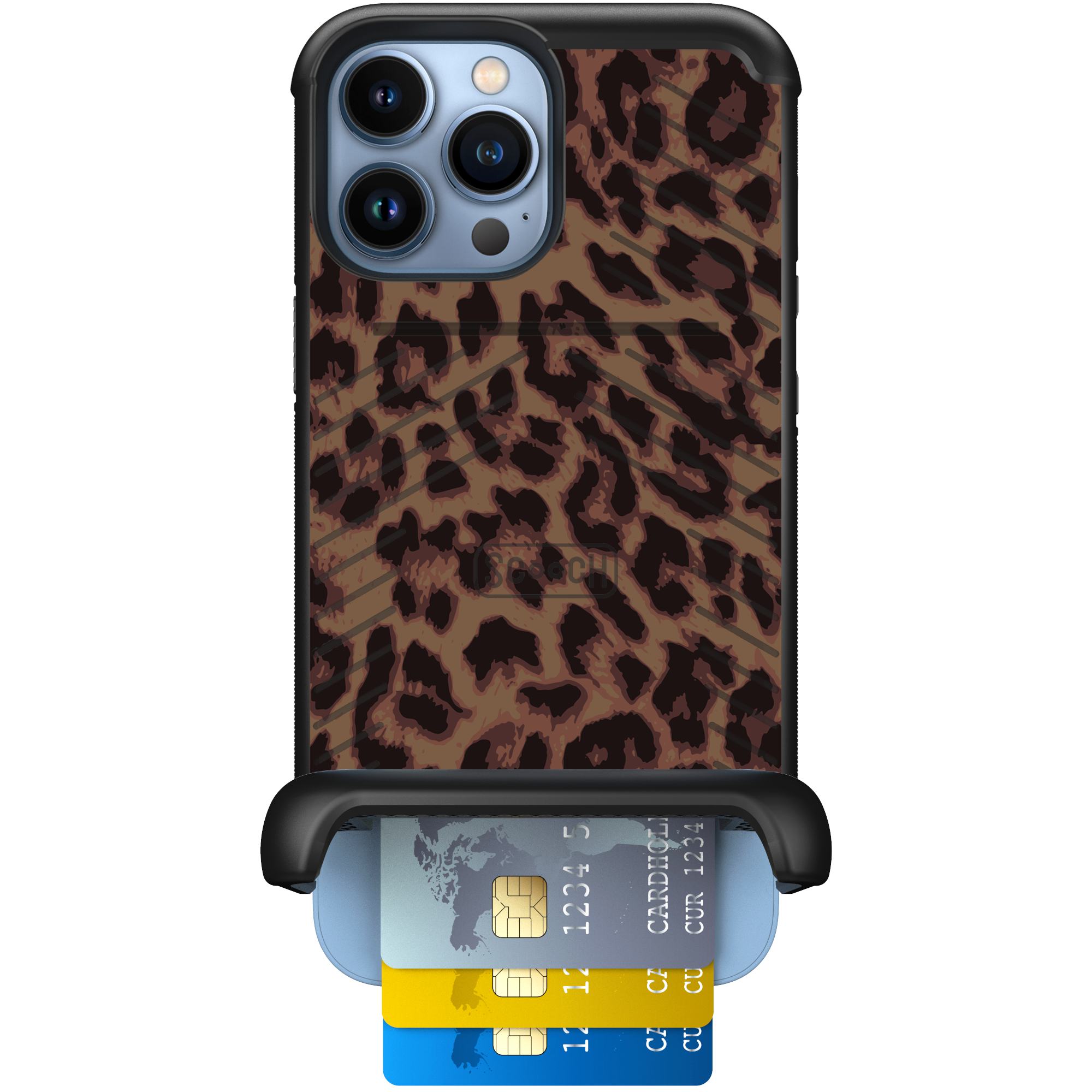 Wingmate - Luxe Leopard - iPhone 13 Pro Max
