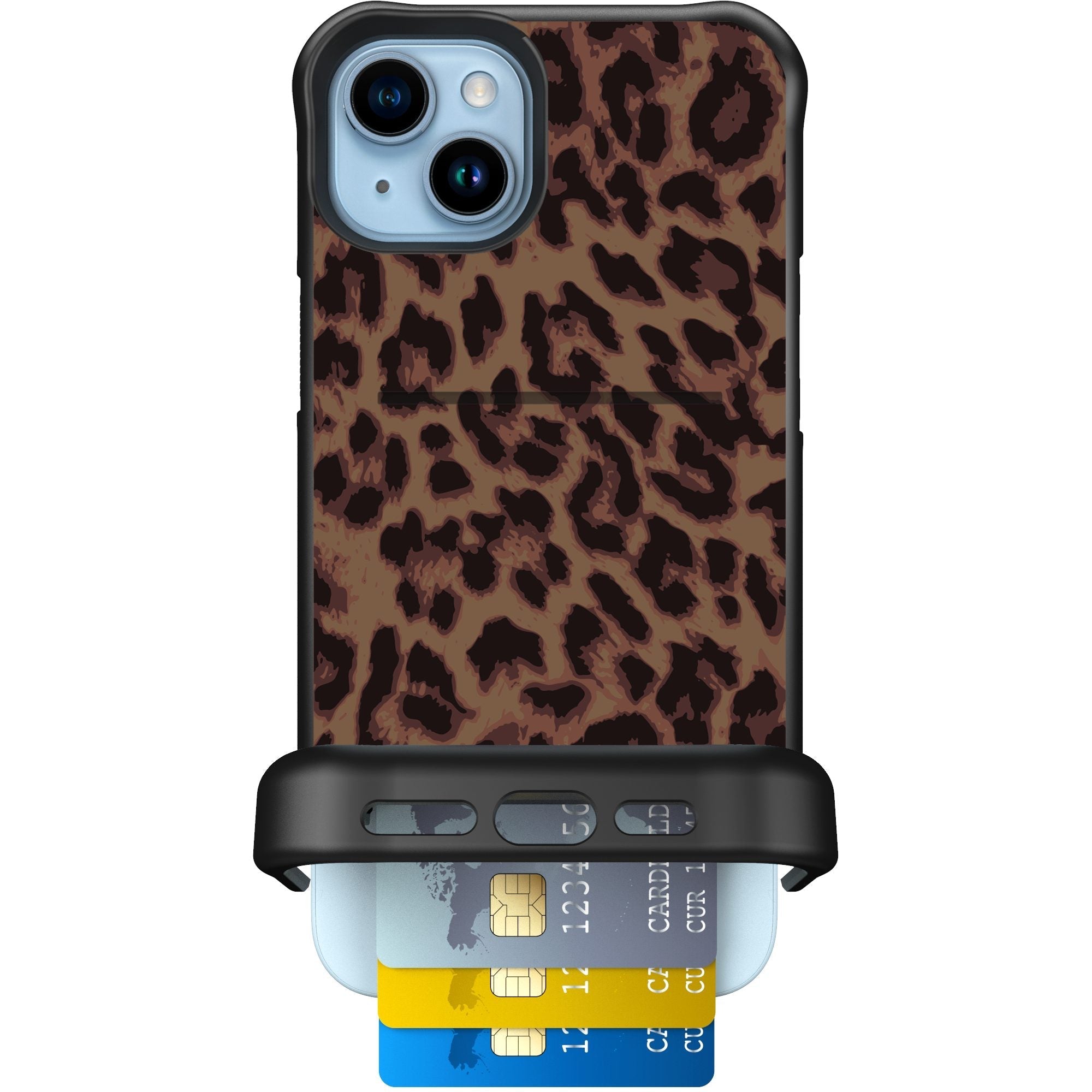 Wingmate - Luxe Leopard - iPhone 15 Plus