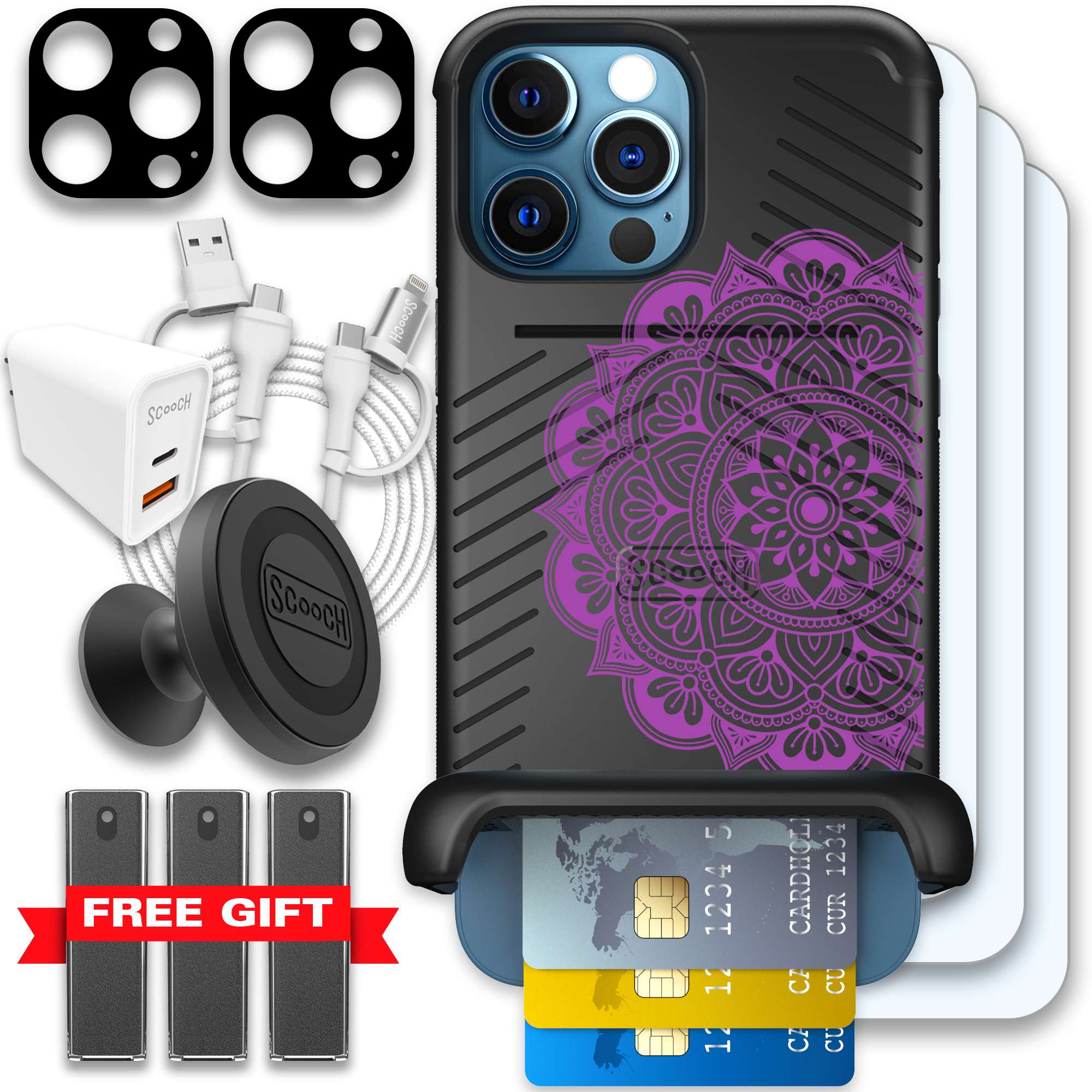 WMTE MANDALA iPhone 12 Pro Max Ultimate Bundle