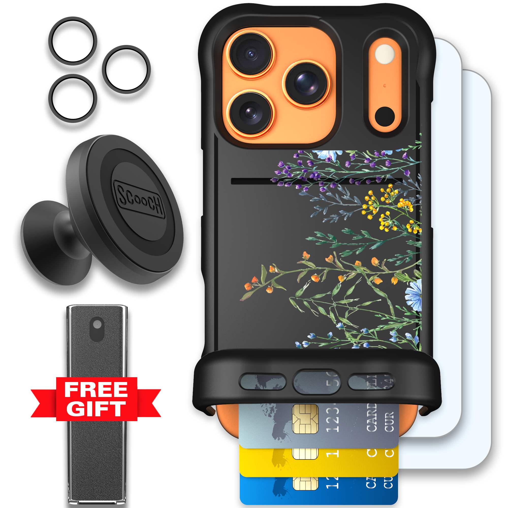 WMTE MDWBLOOM iPhone 17 Pro Defender Bundle