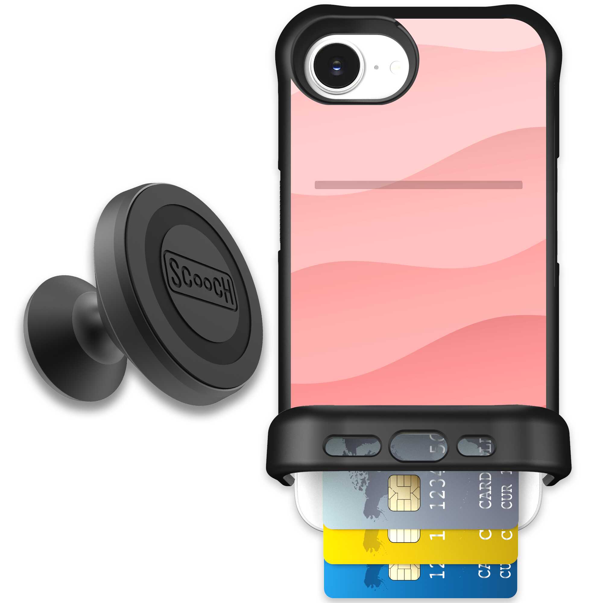 Wingmate Pink Waves for iPhone 17e - Starter Bundle