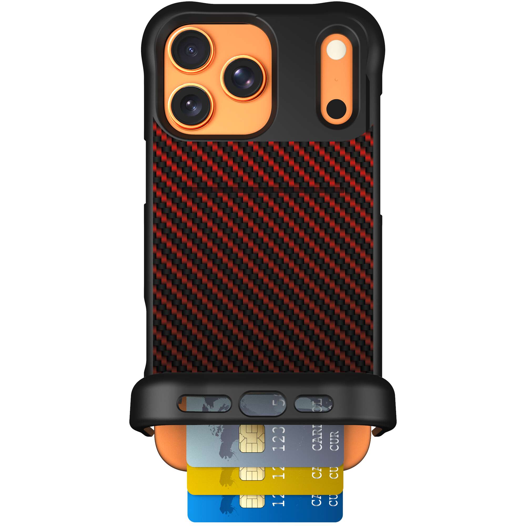 Red Carbon Fiber | website | iPhone 17 Pro Max | Case