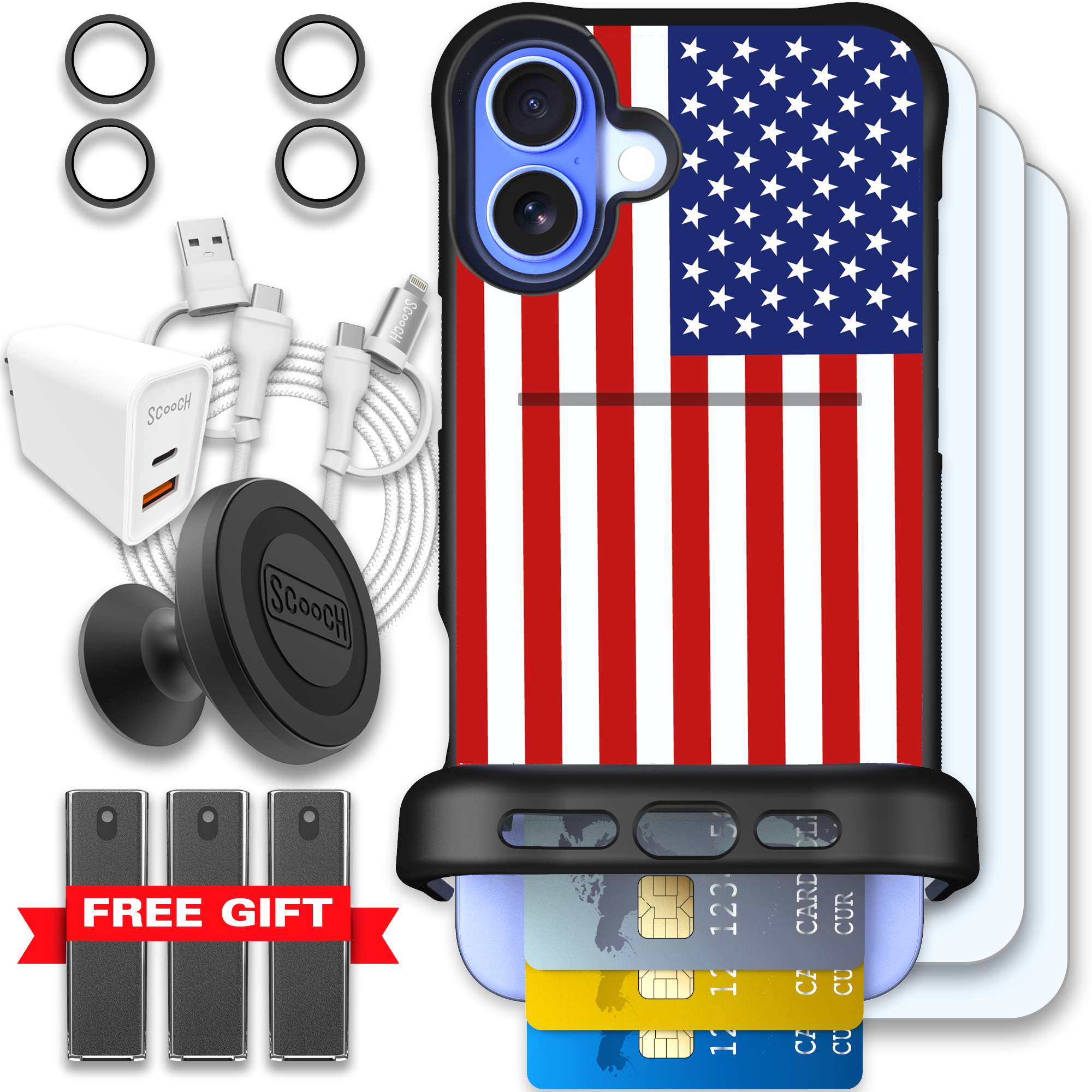 WMTE STARSTRP iPhone 16 Plus Ultimate Bundle
