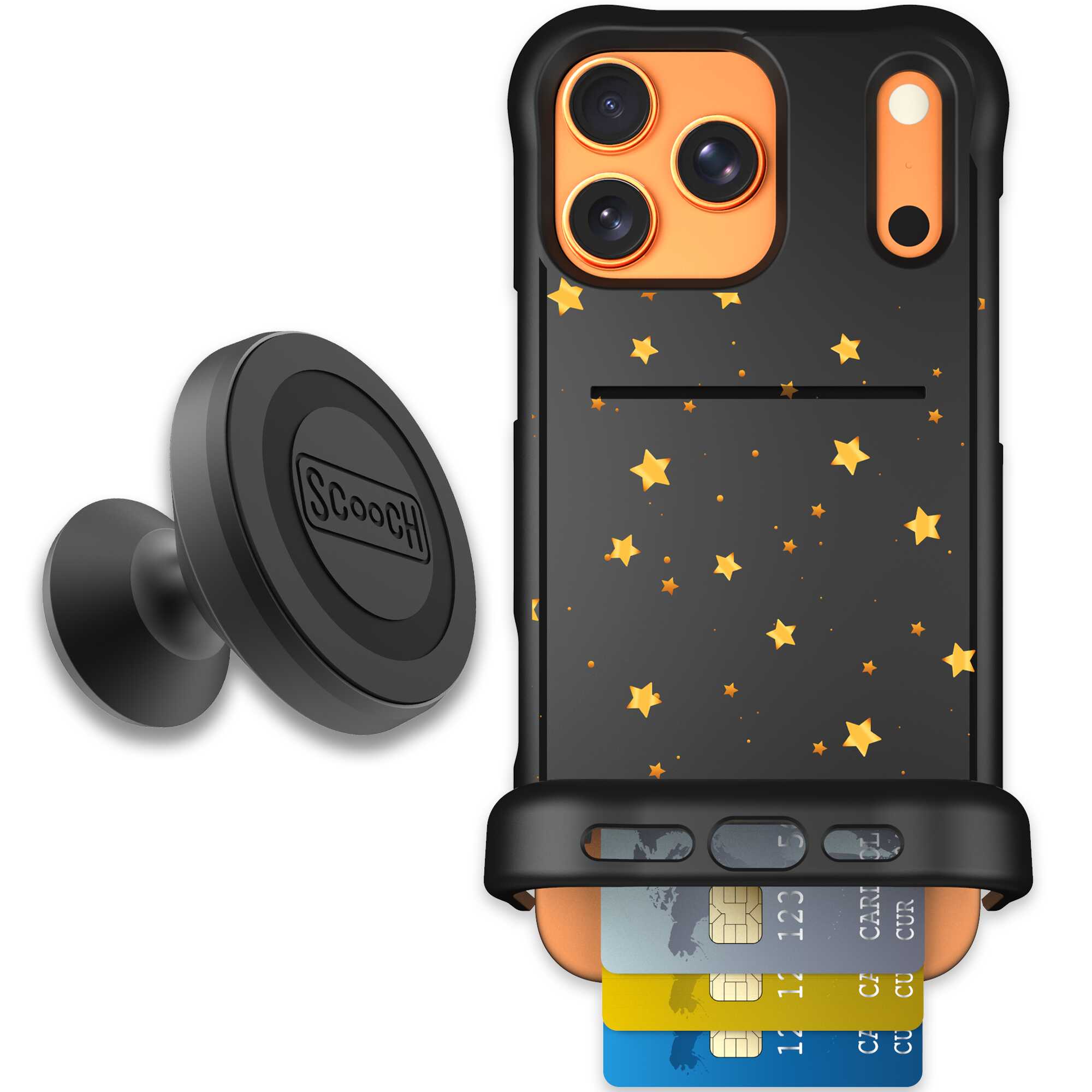 Wingmate Gold Stars for iPhone 17 Pro Max - Starter Bundle