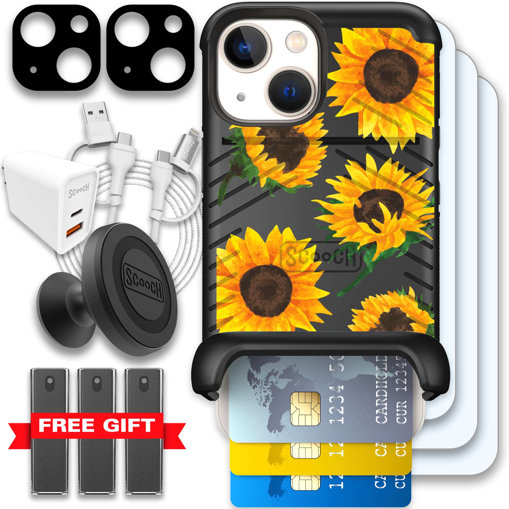 WMTE SUNFLFRZ iPhone 13 Mini Ultimate Bundle
