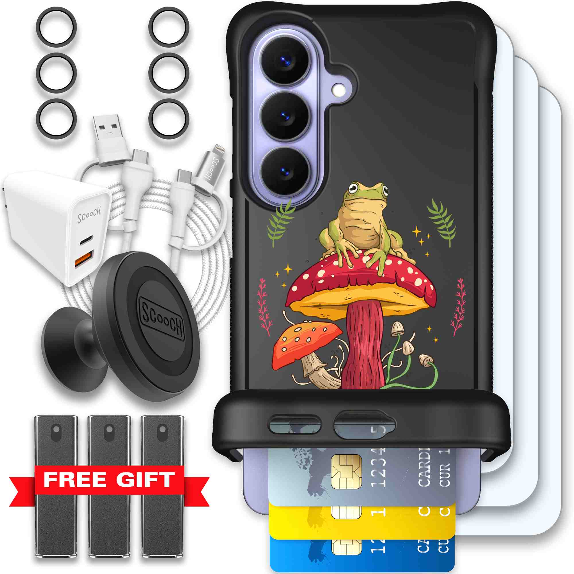 Toadstool Frog Bundle Image 114