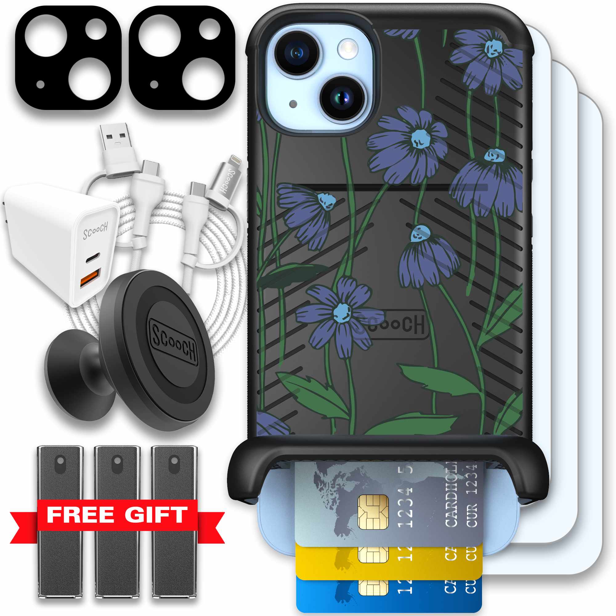Violet Daisy Bundle Image 064