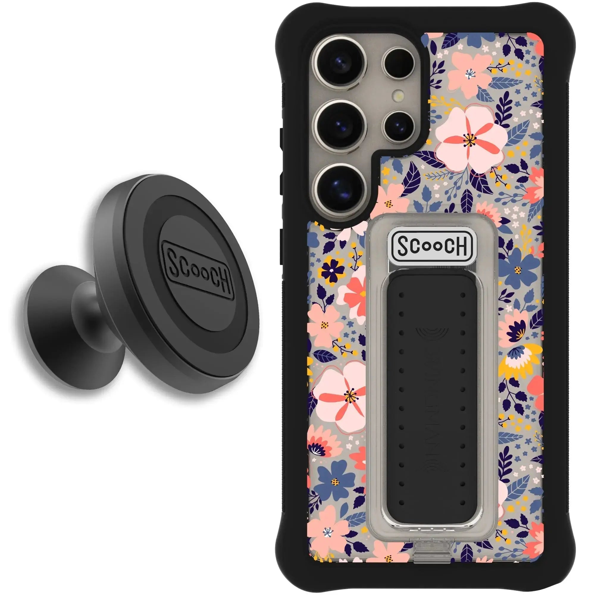 Scooch-Wingman Starter Bundle for Samsung Galaxy S26 Ultra-Wildflowers