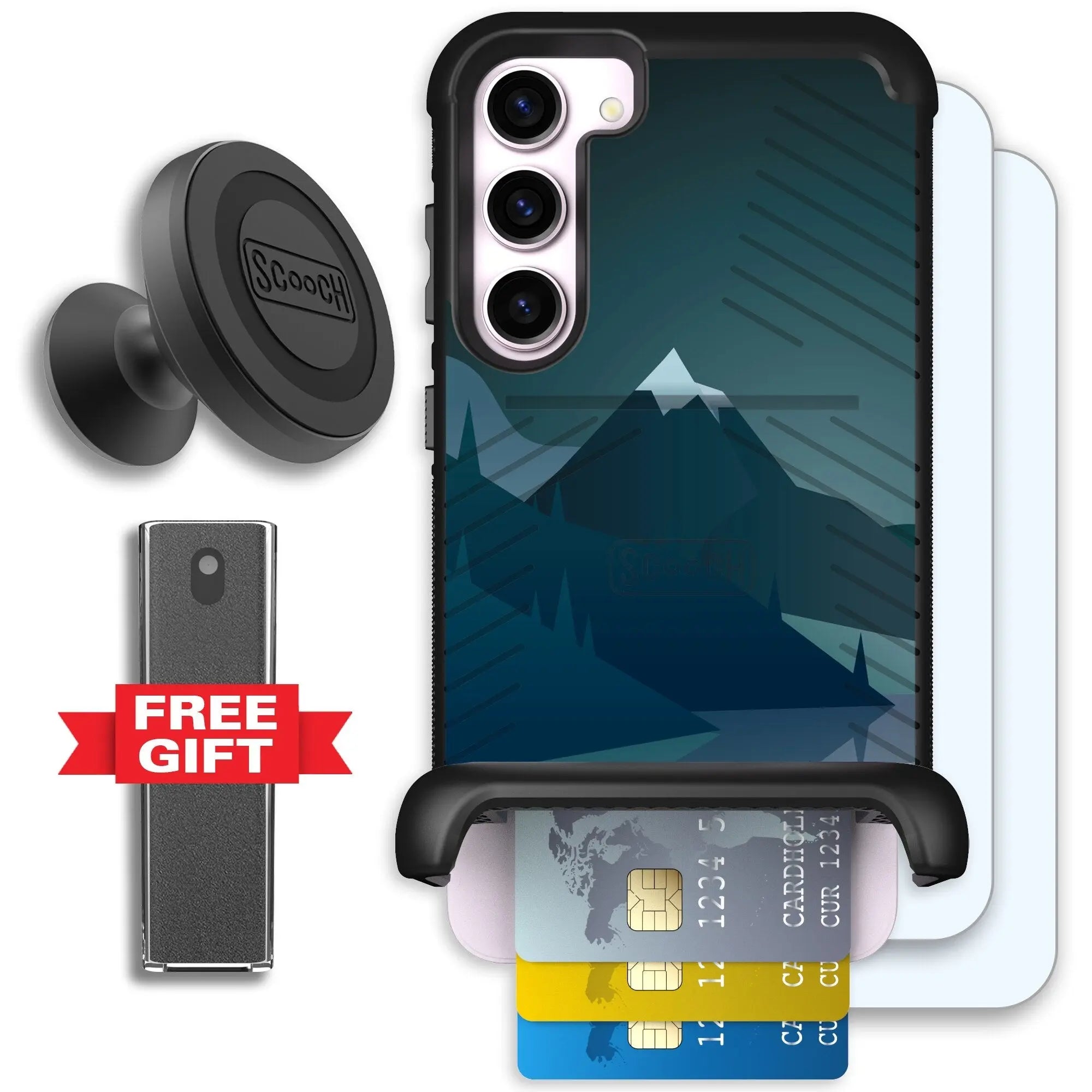 Scooch-Wingmate Defender Bundle for Samsung Galaxy S23+-