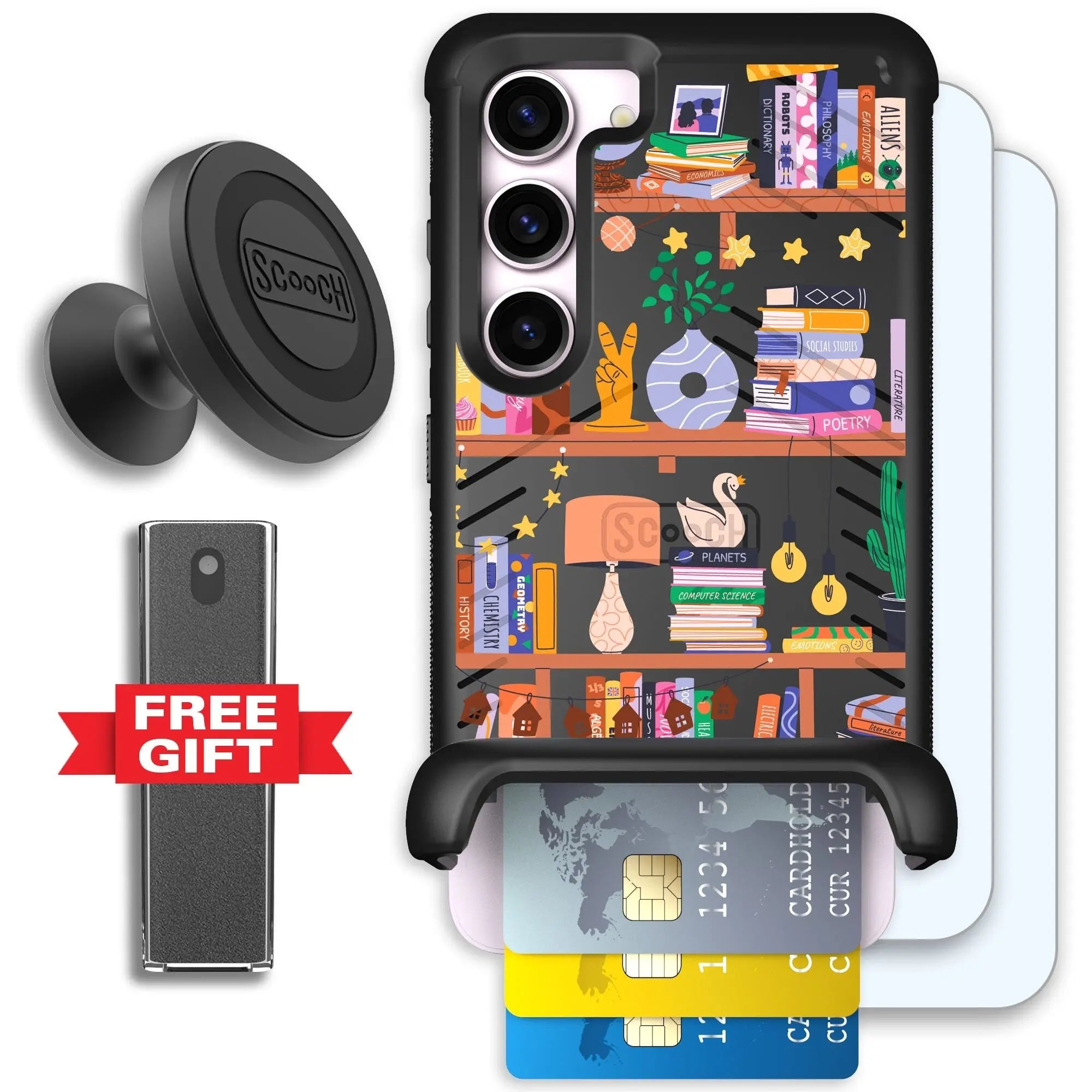 Scooch-Wingmate Defender Bundle for Samsung Galaxy S23-