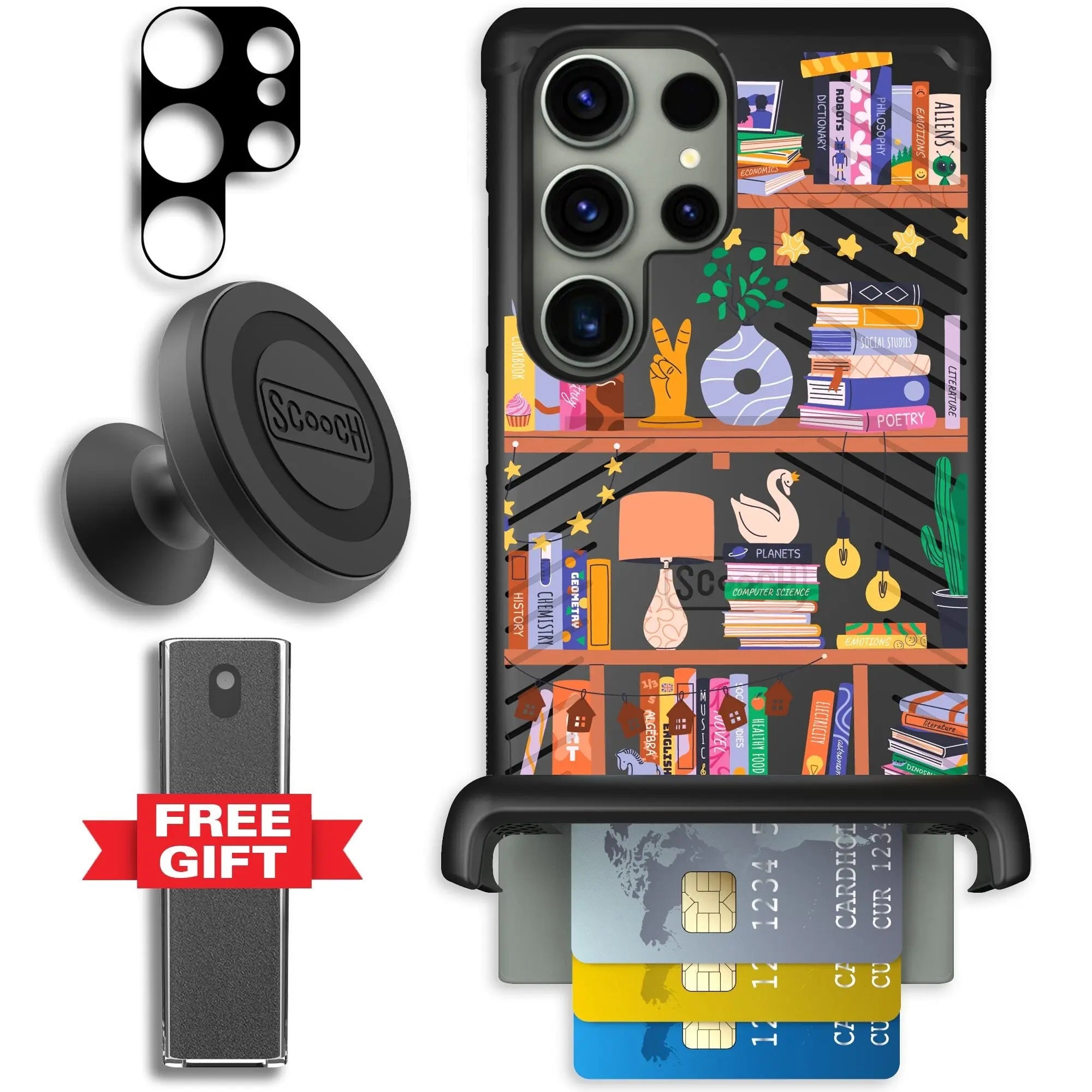 Scooch-Wingmate Defender Bundle for Samsung Galaxy S23 Ultra-