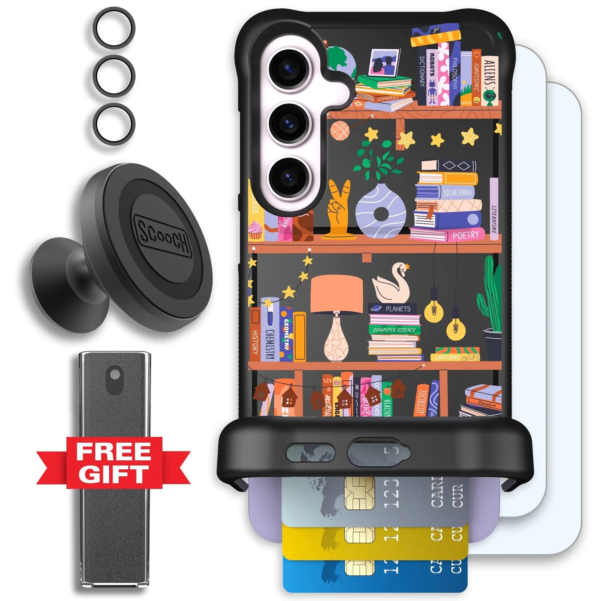 Scooch-Wingmate Defender Bundle for Samsung Galaxy S24+-