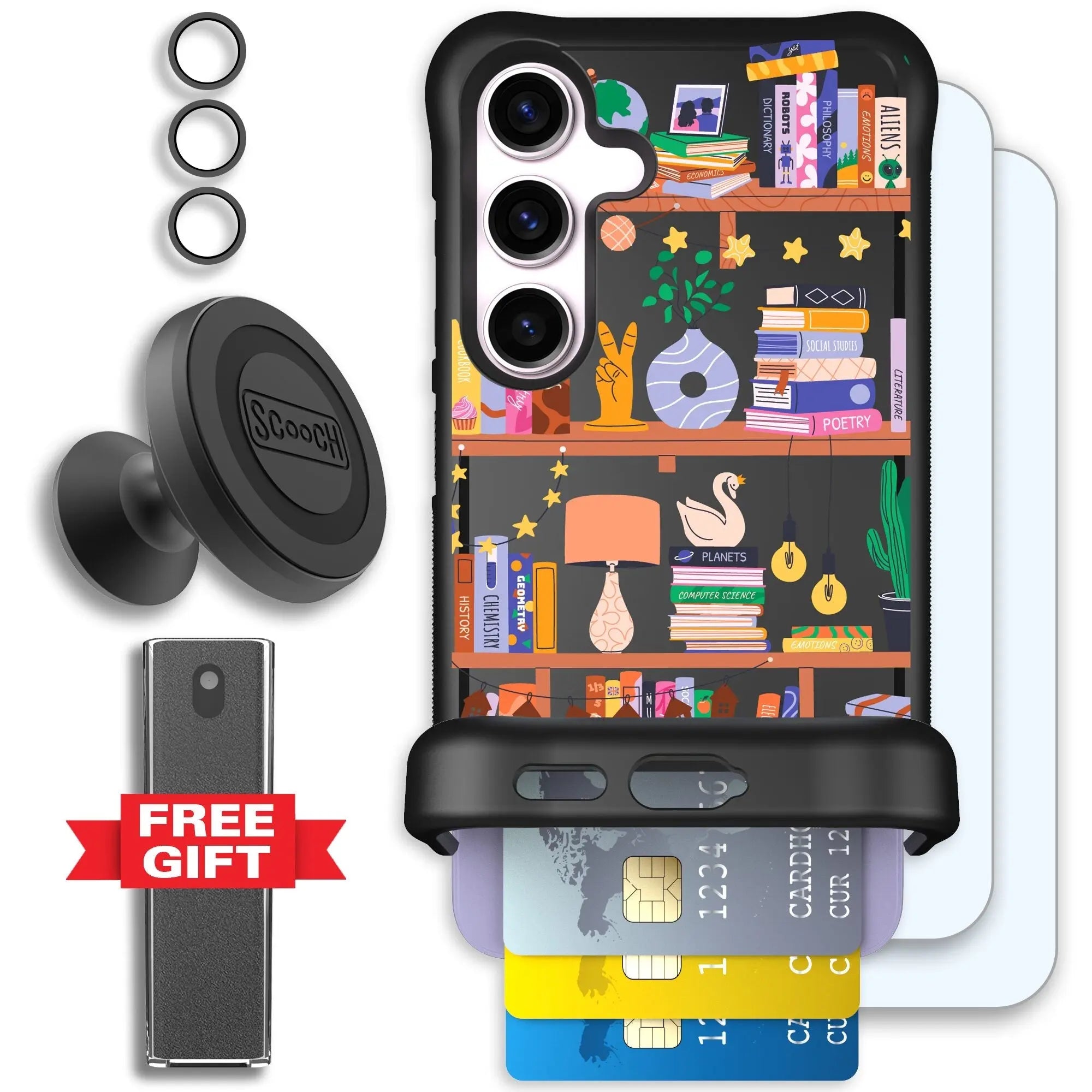 Scooch-Wingmate Defender Bundle for Samsung Galaxy S24-