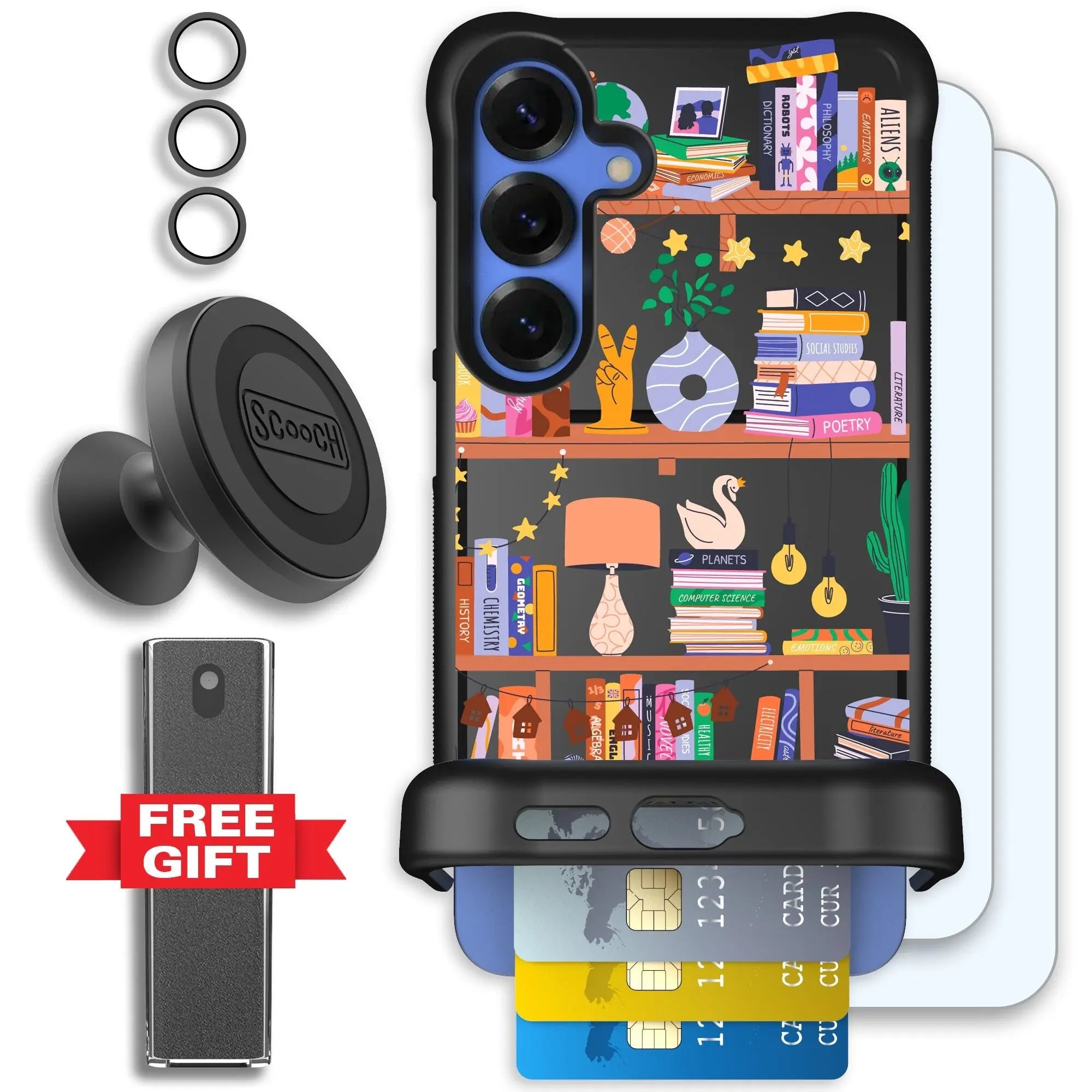 Scooch-Wingmate Defender Bundle for Samsung Galaxy S25+-