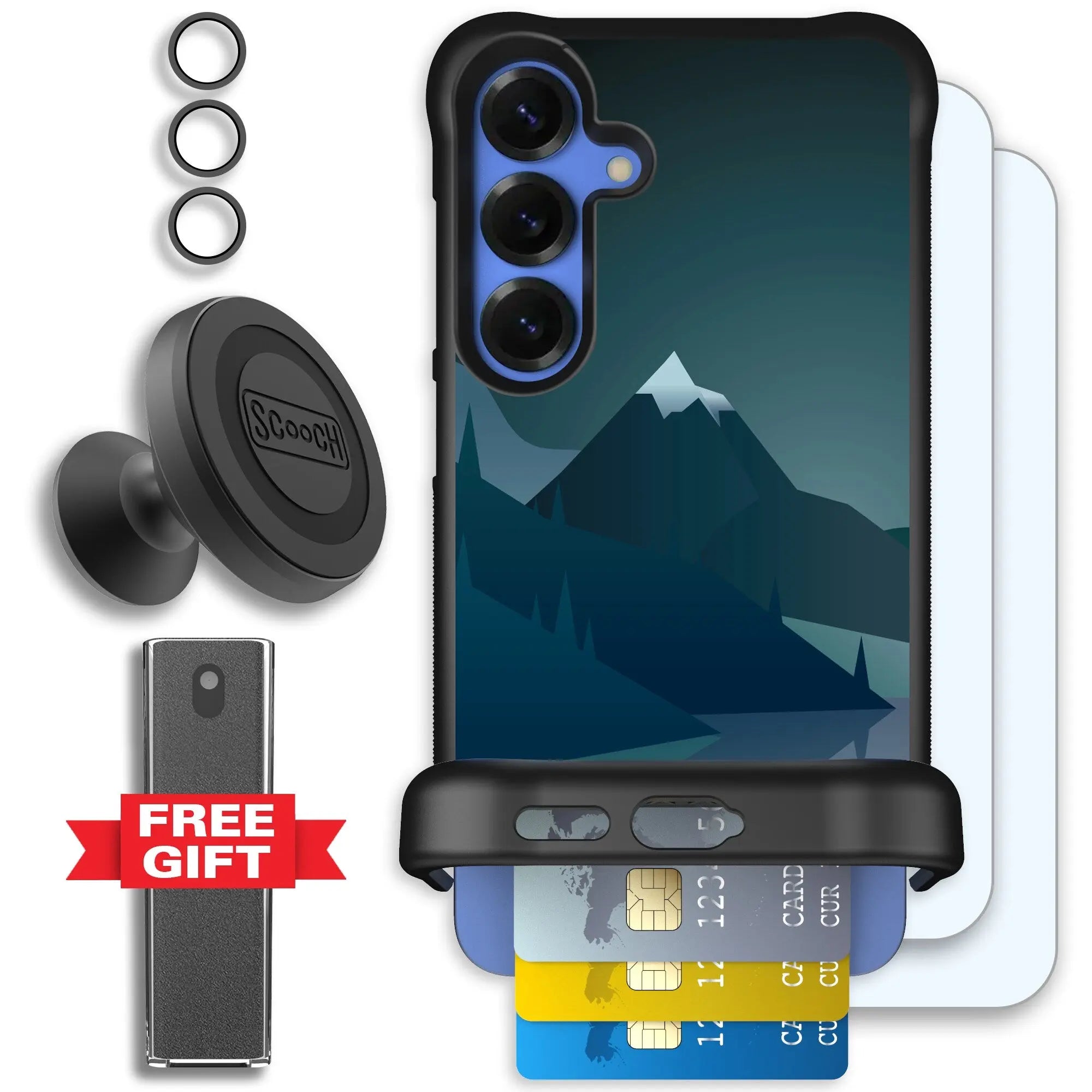 Scooch-Wingmate Defender Bundle for Samsung Galaxy S25+-