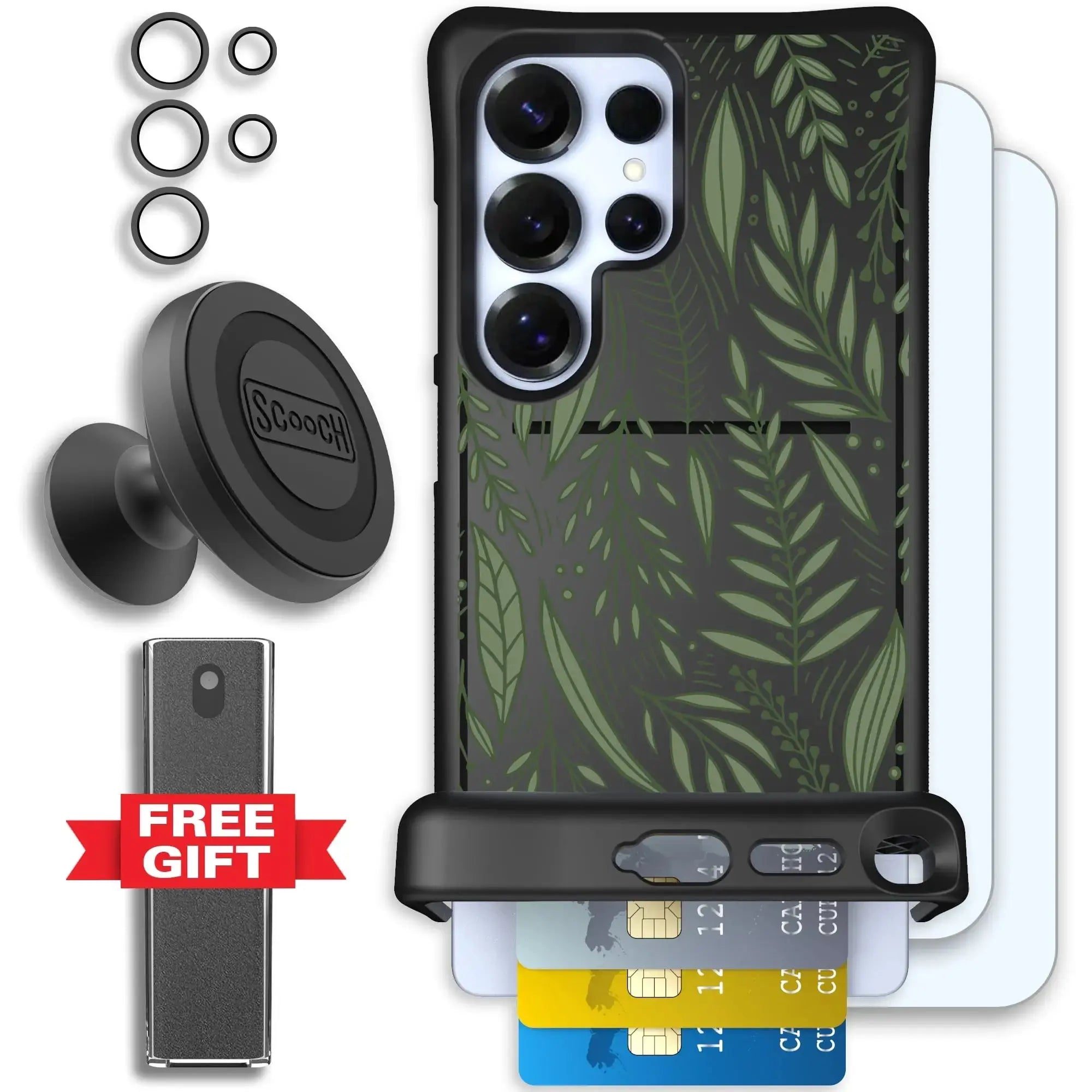 Scooch-Wingmate Defender Bundle for Samsung Galaxy S26 Ultra-Willow-Garden
