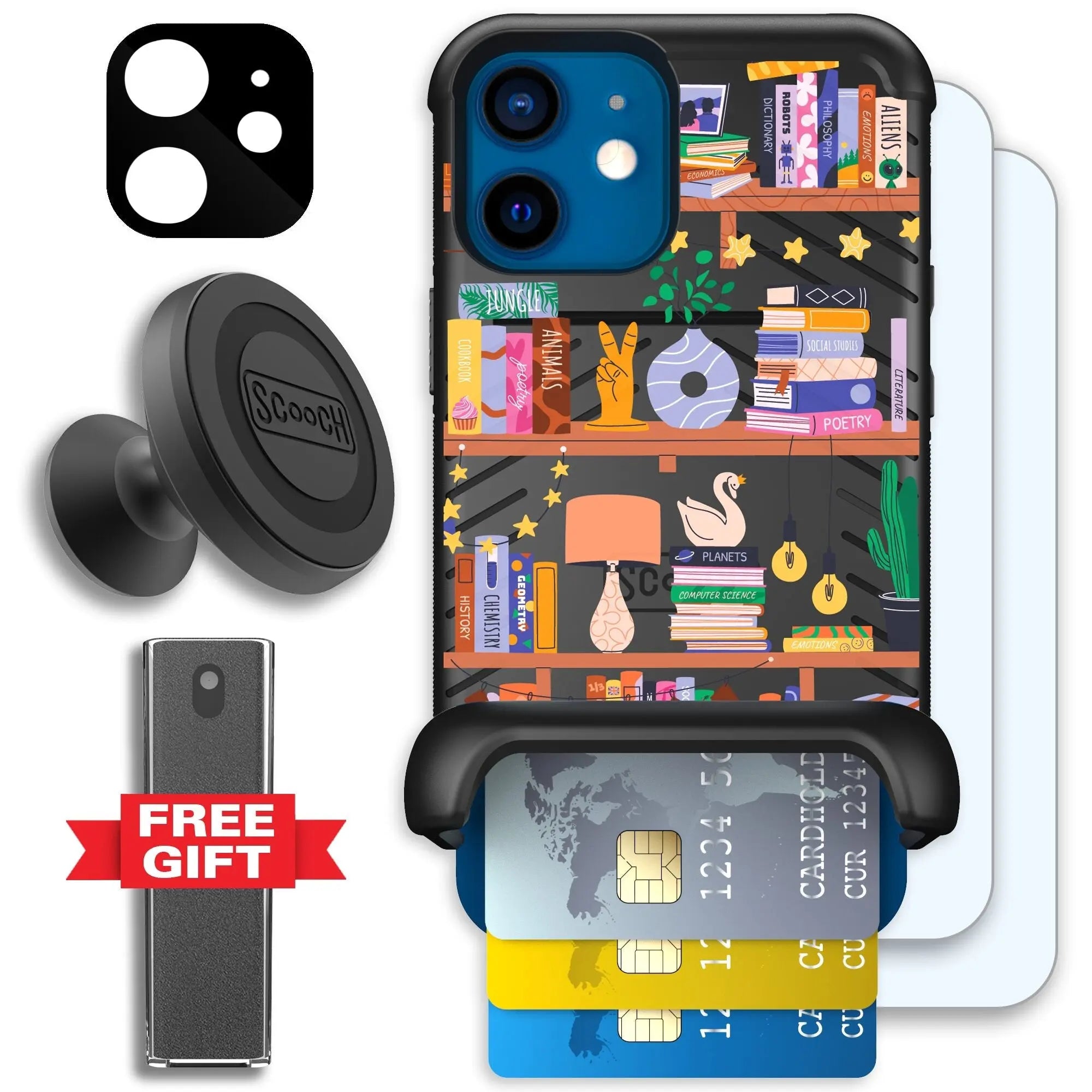 Scooch-Wingmate Defender Bundle for iPhone 12 Mini-