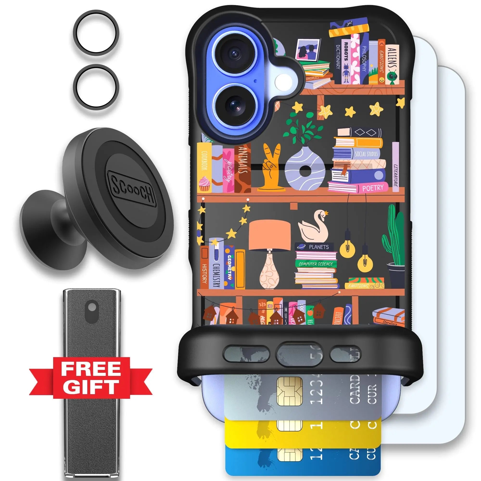 Scooch-Wingmate Defender Bundle for iPhone 16-
