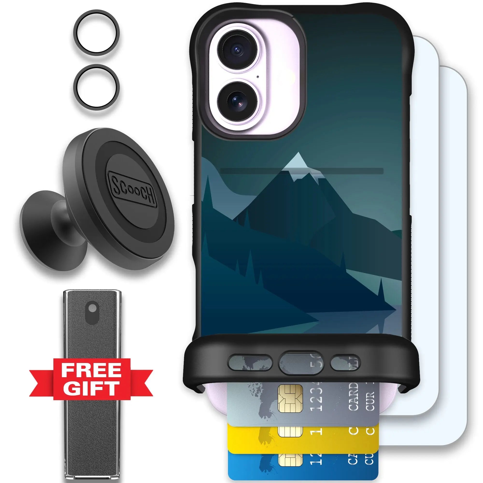 Scooch-Wingmate Defender Bundle for iPhone 17-