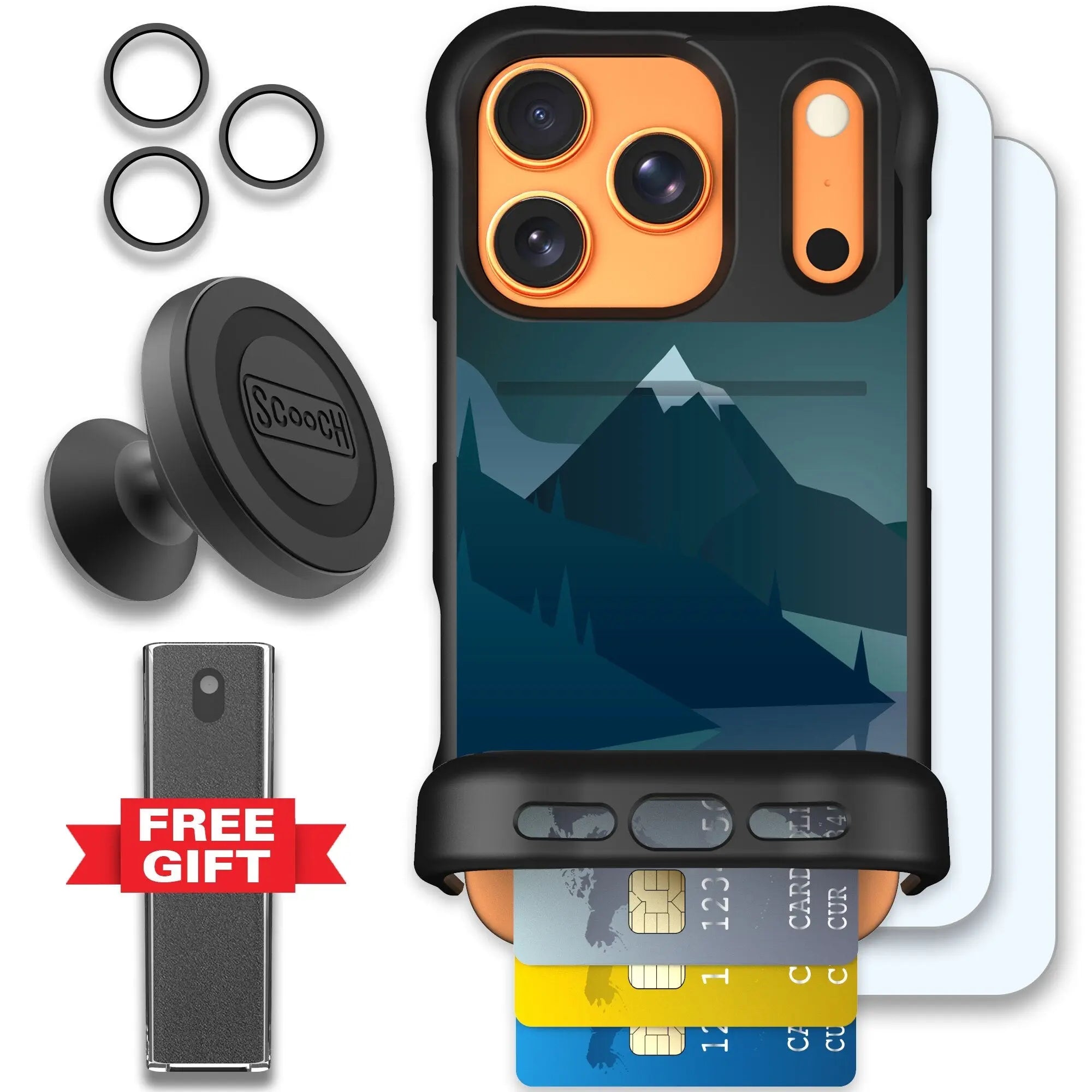 Scooch-Wingmate Defender Bundle for iPhone 17 Pro-