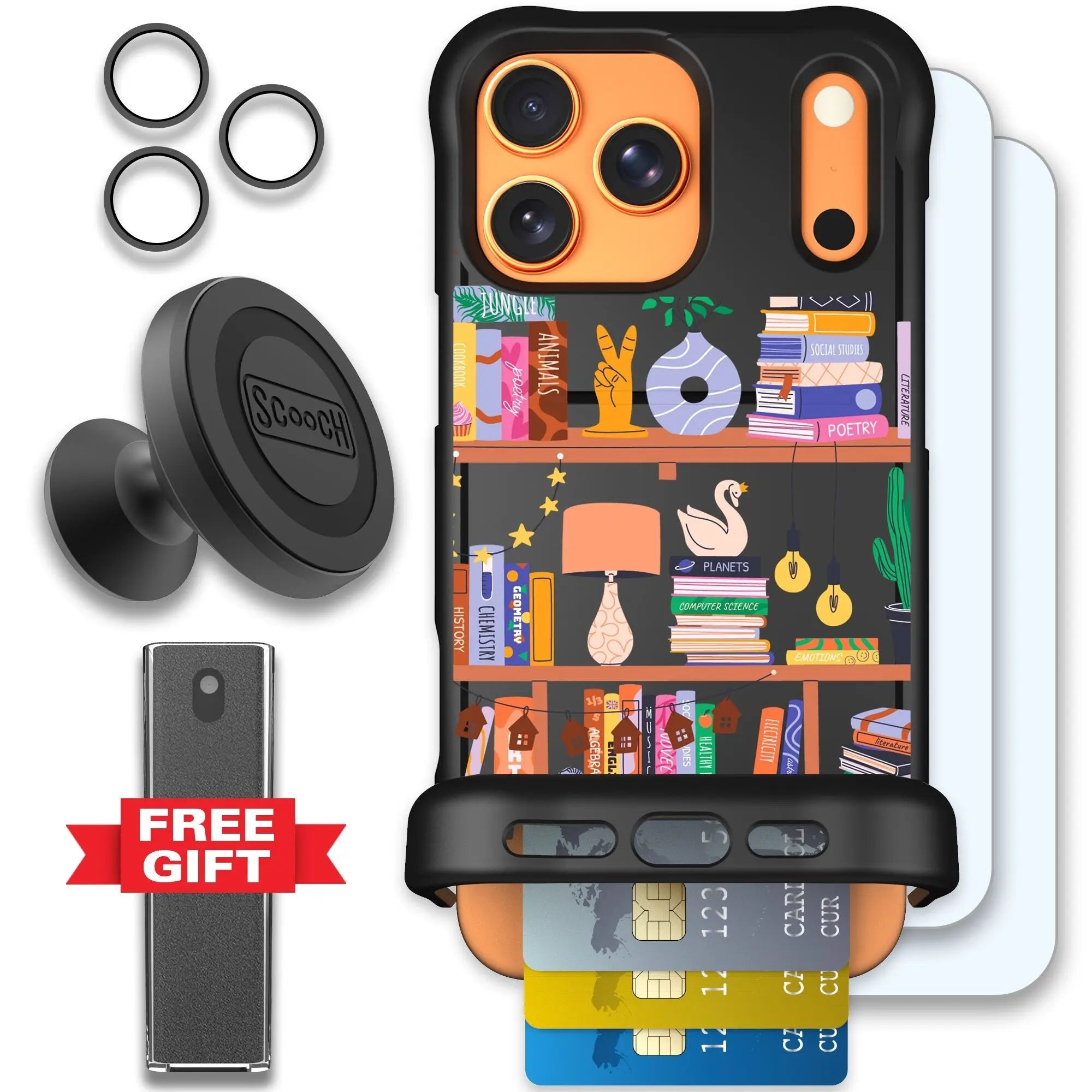 Scooch-Wingmate Defender Bundle for iPhone 17 Pro Max-