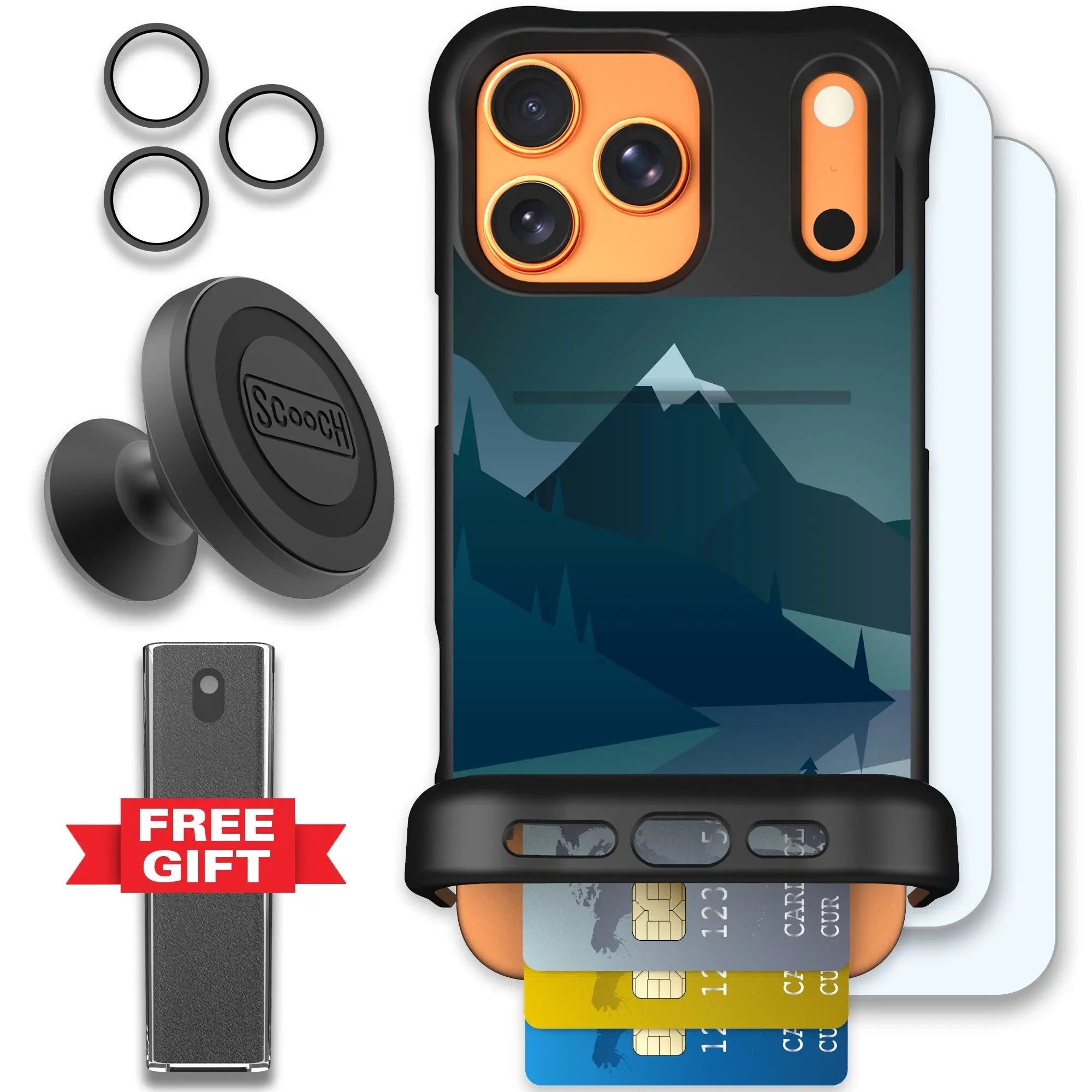 Scooch-Wingmate Defender Bundle for iPhone 17 Pro Max-