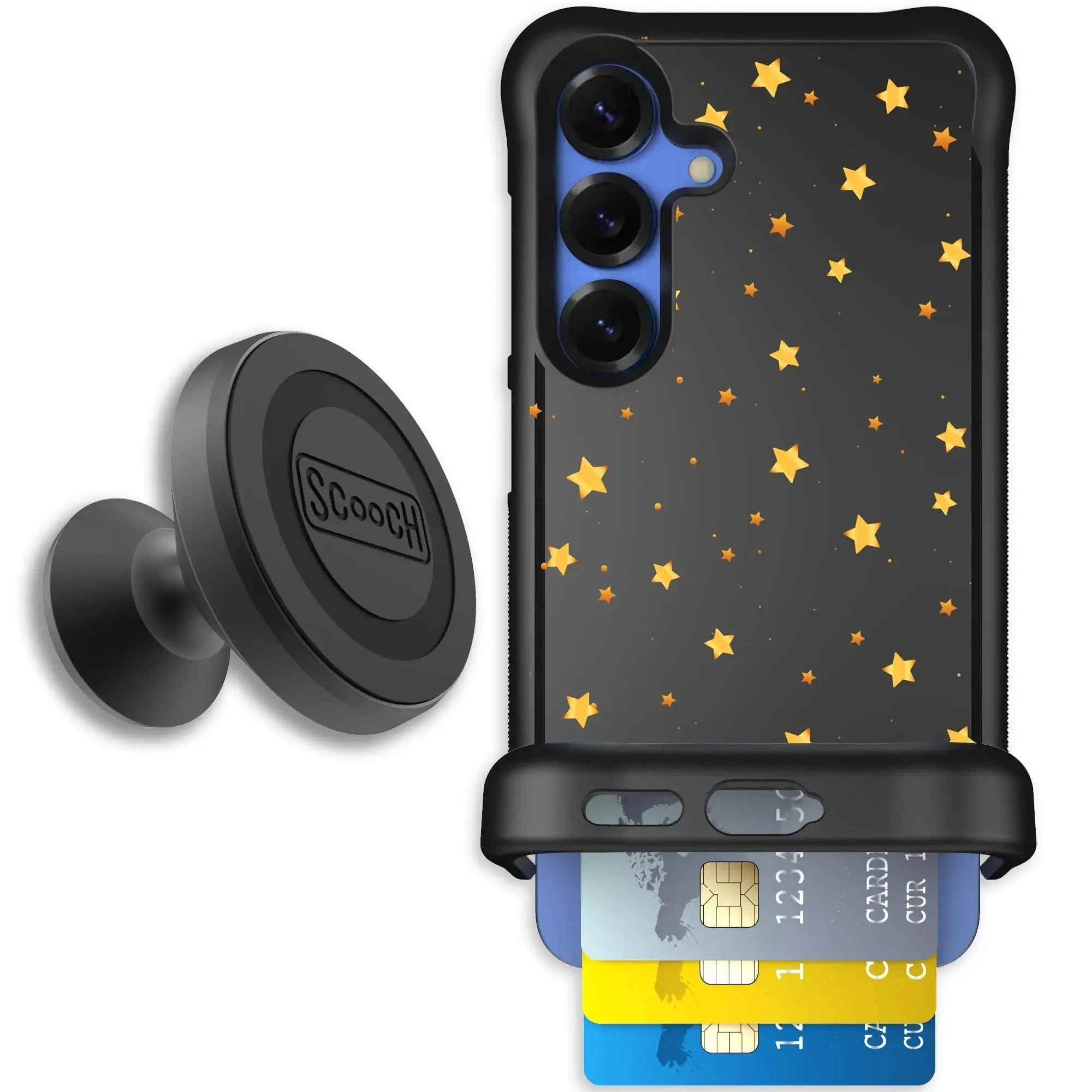 Scooch-Wingmate Starter Bundle for Samsung Galaxy S26-Gold-Stars