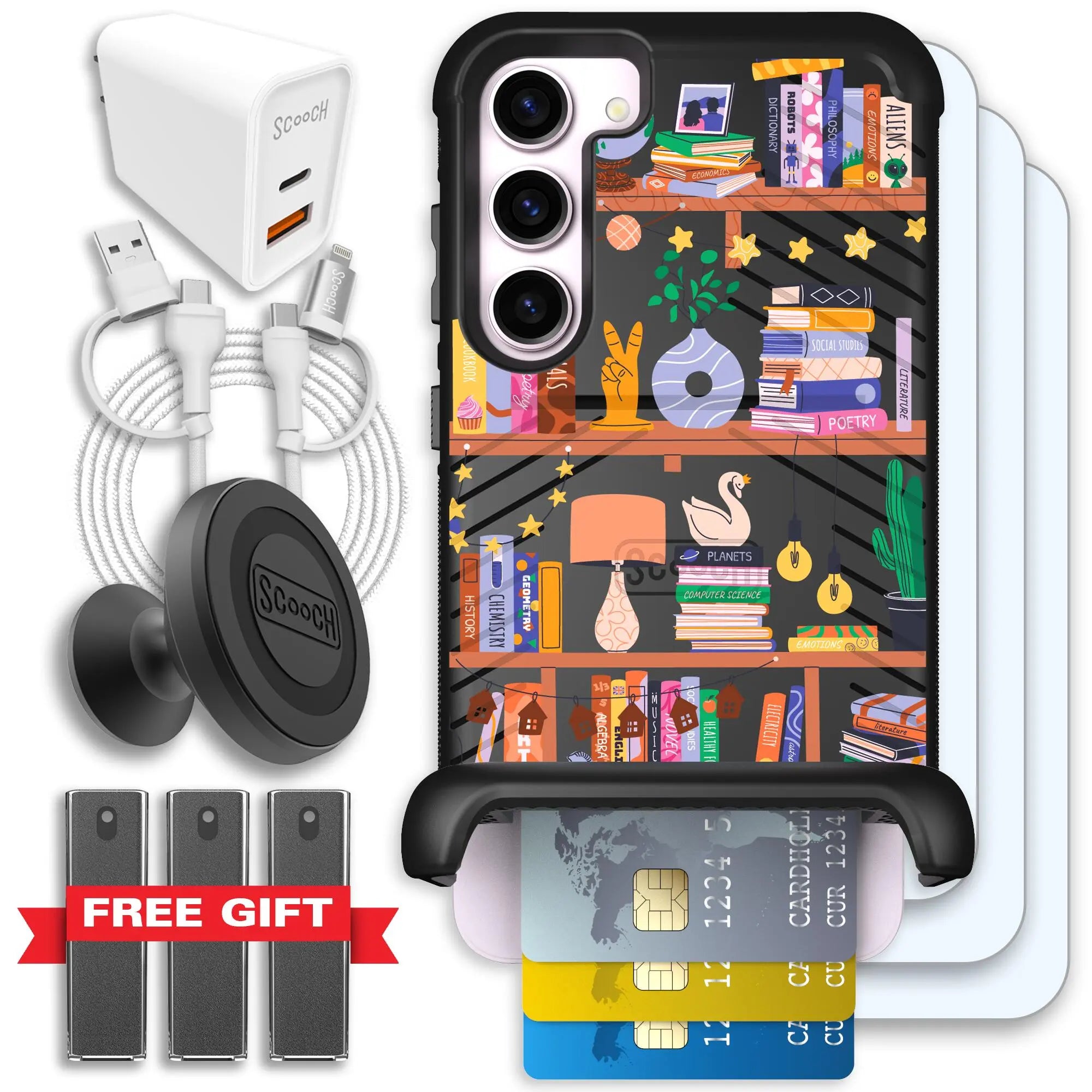 Scooch-Wingmate Ultimate Bundle for Samsung Galaxy S23+-