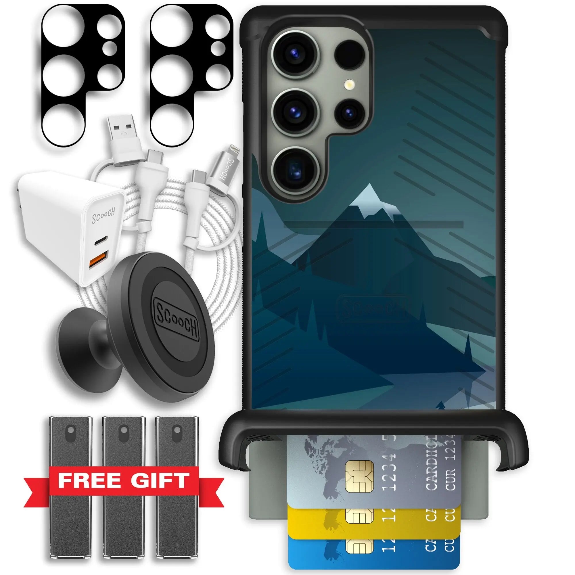 Scooch-Wingmate Ultimate Bundle for Samsung Galaxy S23 Ultra-