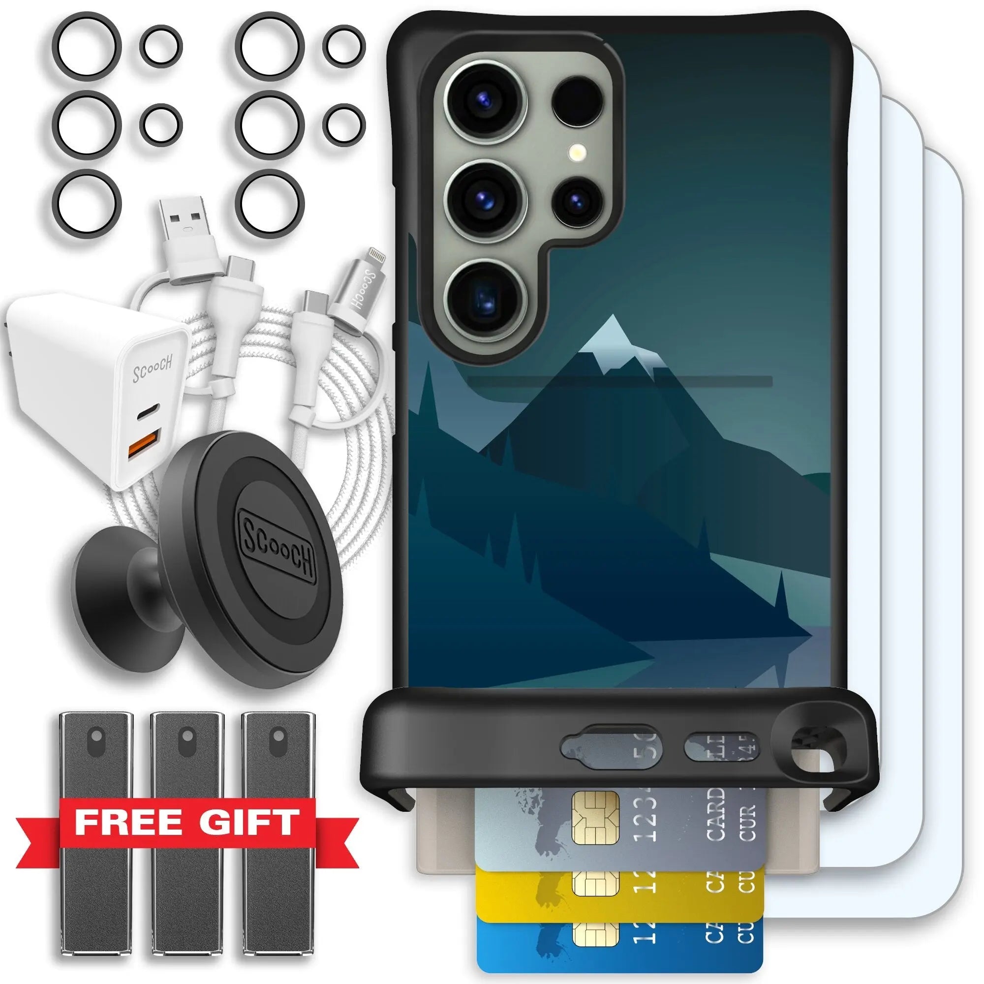 Scooch-Wingmate Ultimate Bundle for Samsung Galaxy S24 Ultra-