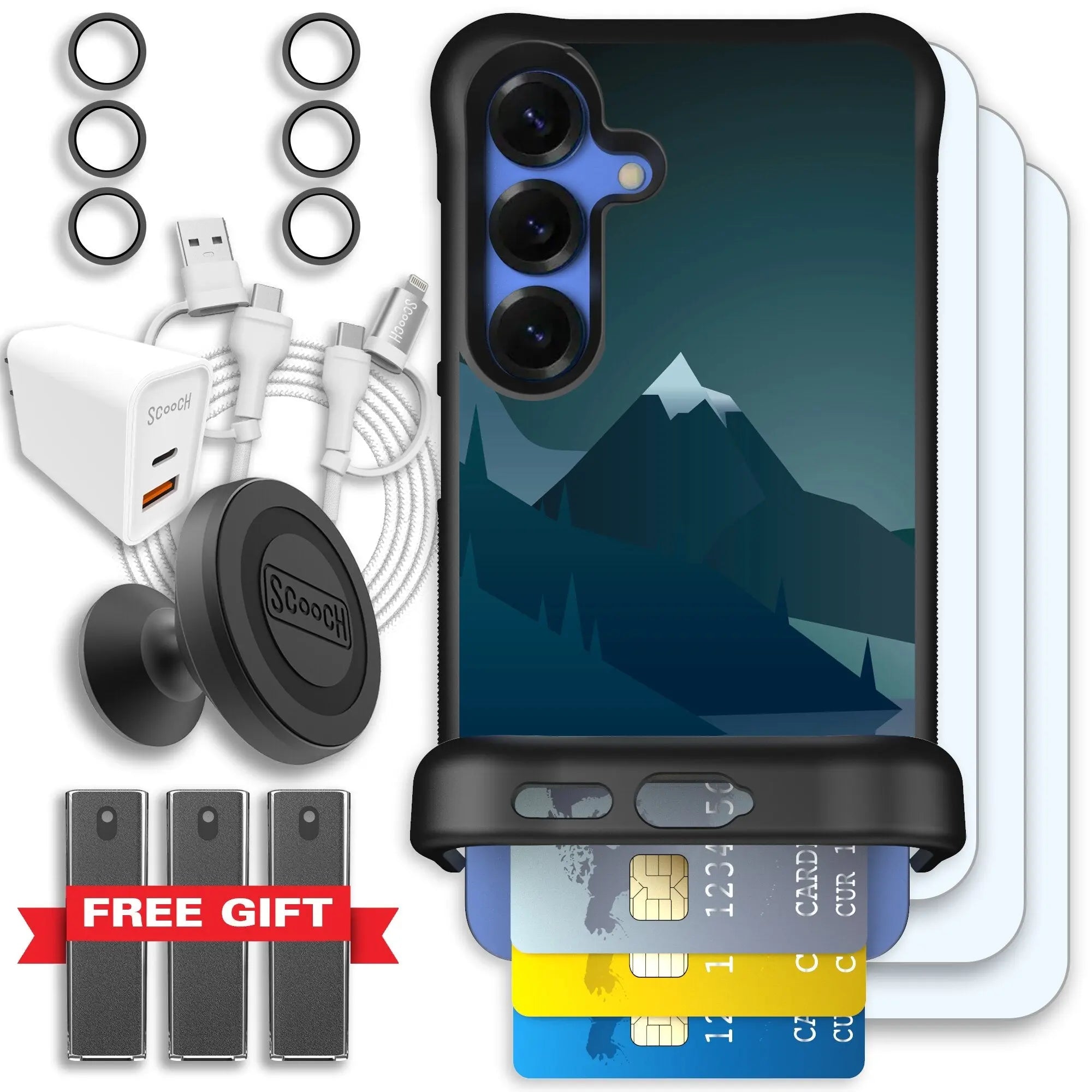 Scooch-Wingmate Ultimate Bundle for Samsung Galaxy S25-