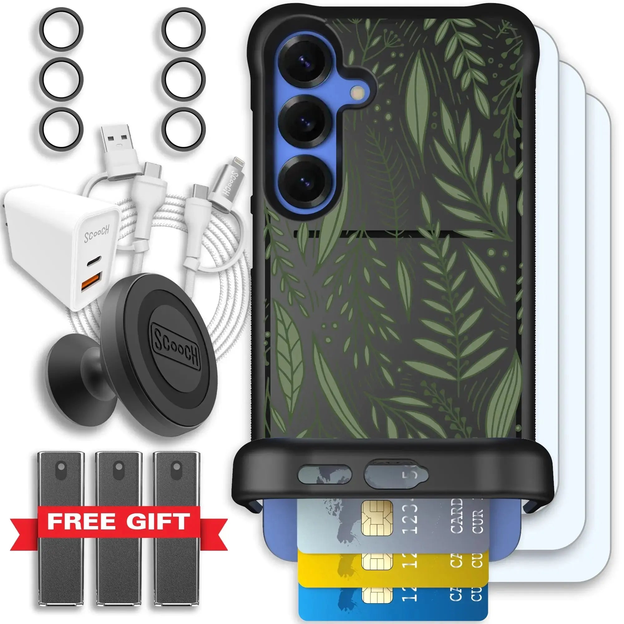 Scooch-Wingmate Ultimate Bundle for Samsung Galaxy S26+-Willow-Garden