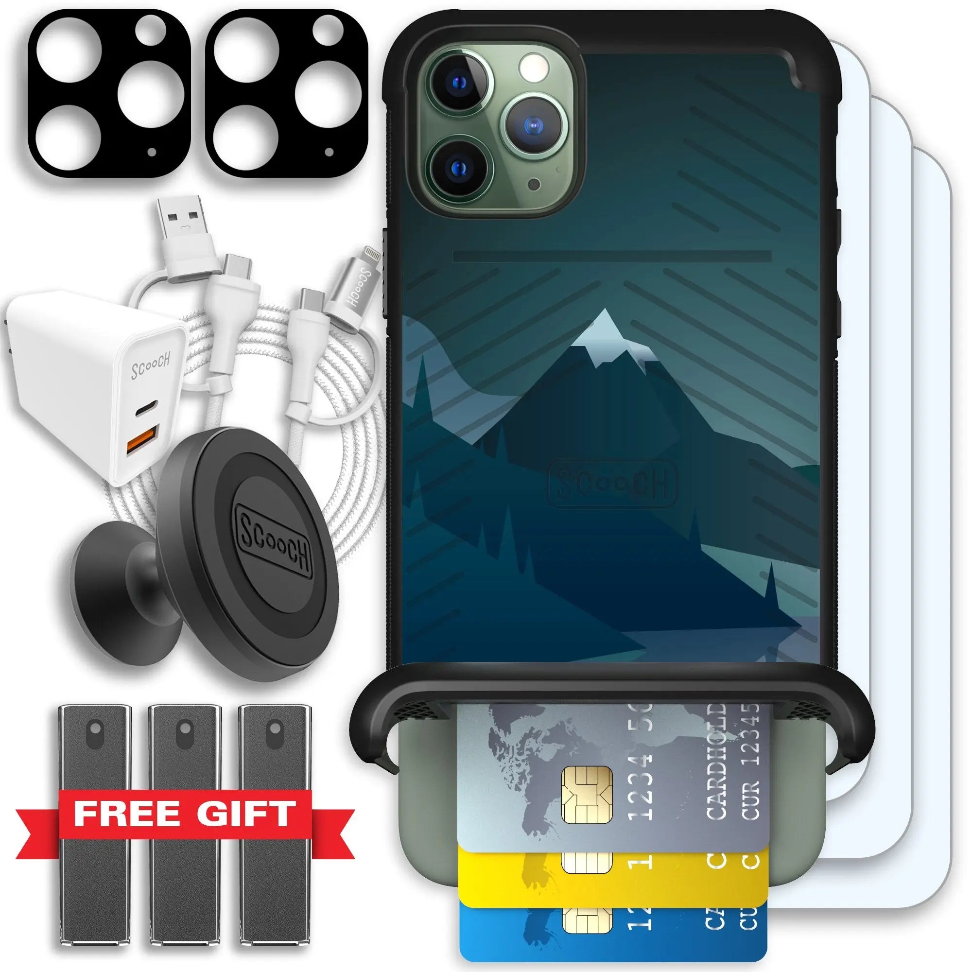 Scooch-Wingmate Ultimate Bundle for iPhone 11 Pro Max-