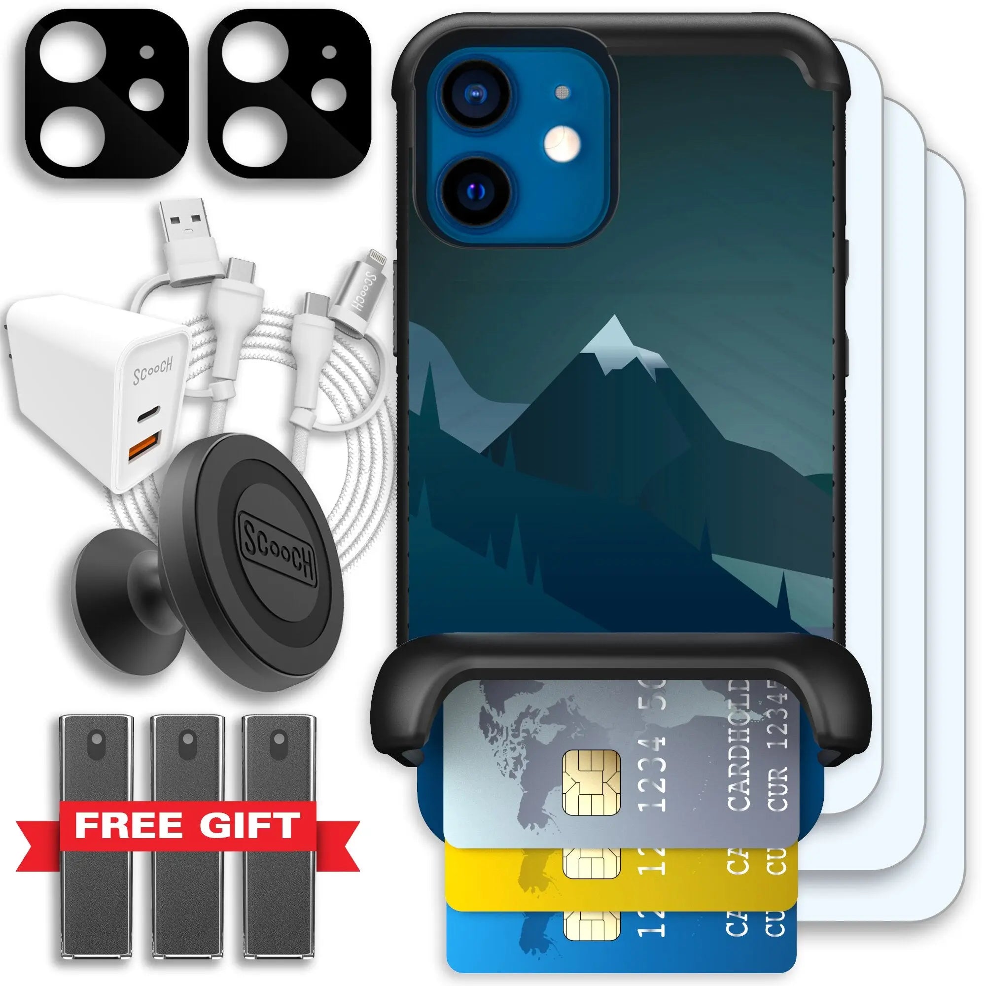 Scooch-Wingmate Ultimate Bundle for iPhone 12 Mini-