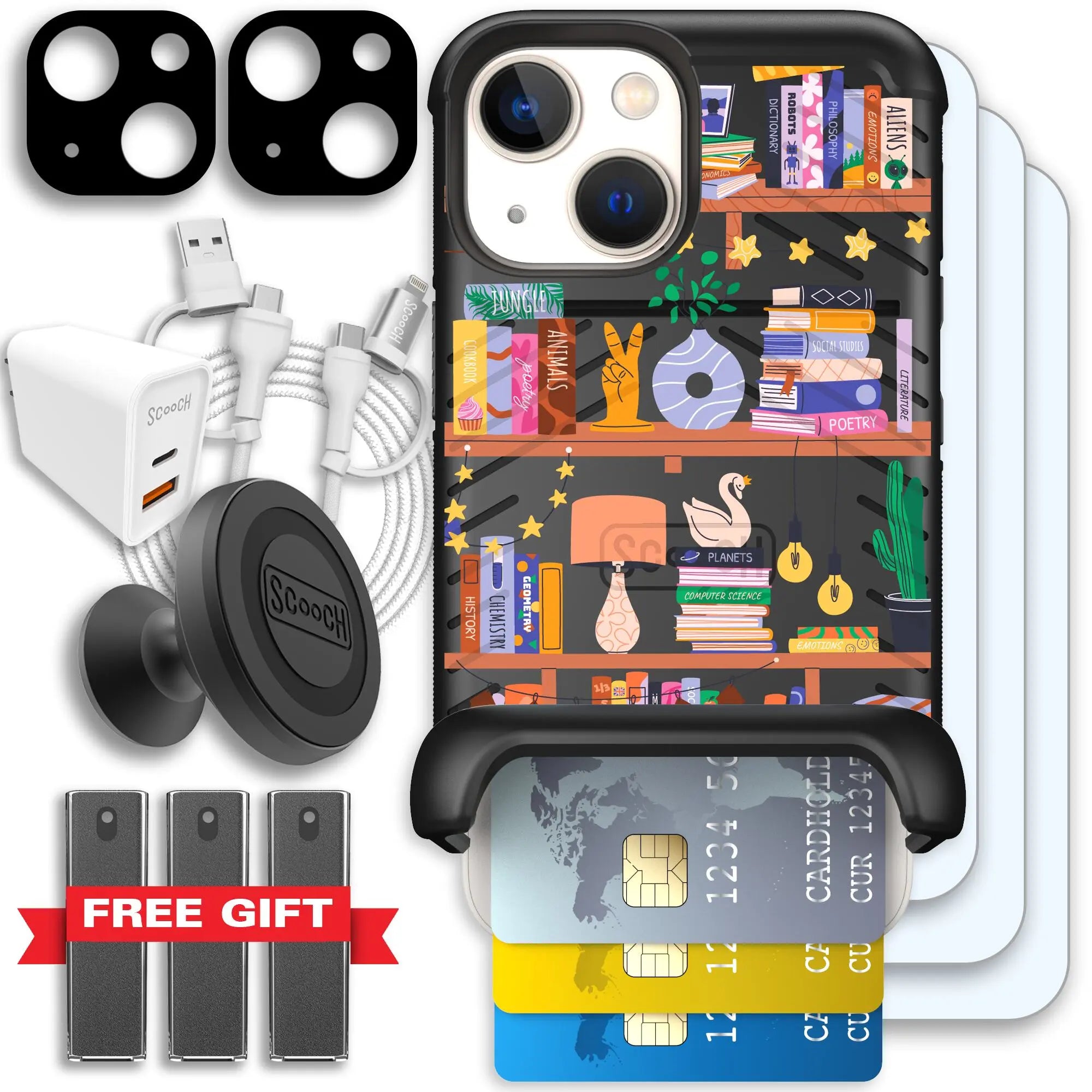 Scooch-Wingmate Ultimate Bundle for iPhone 13 Mini-